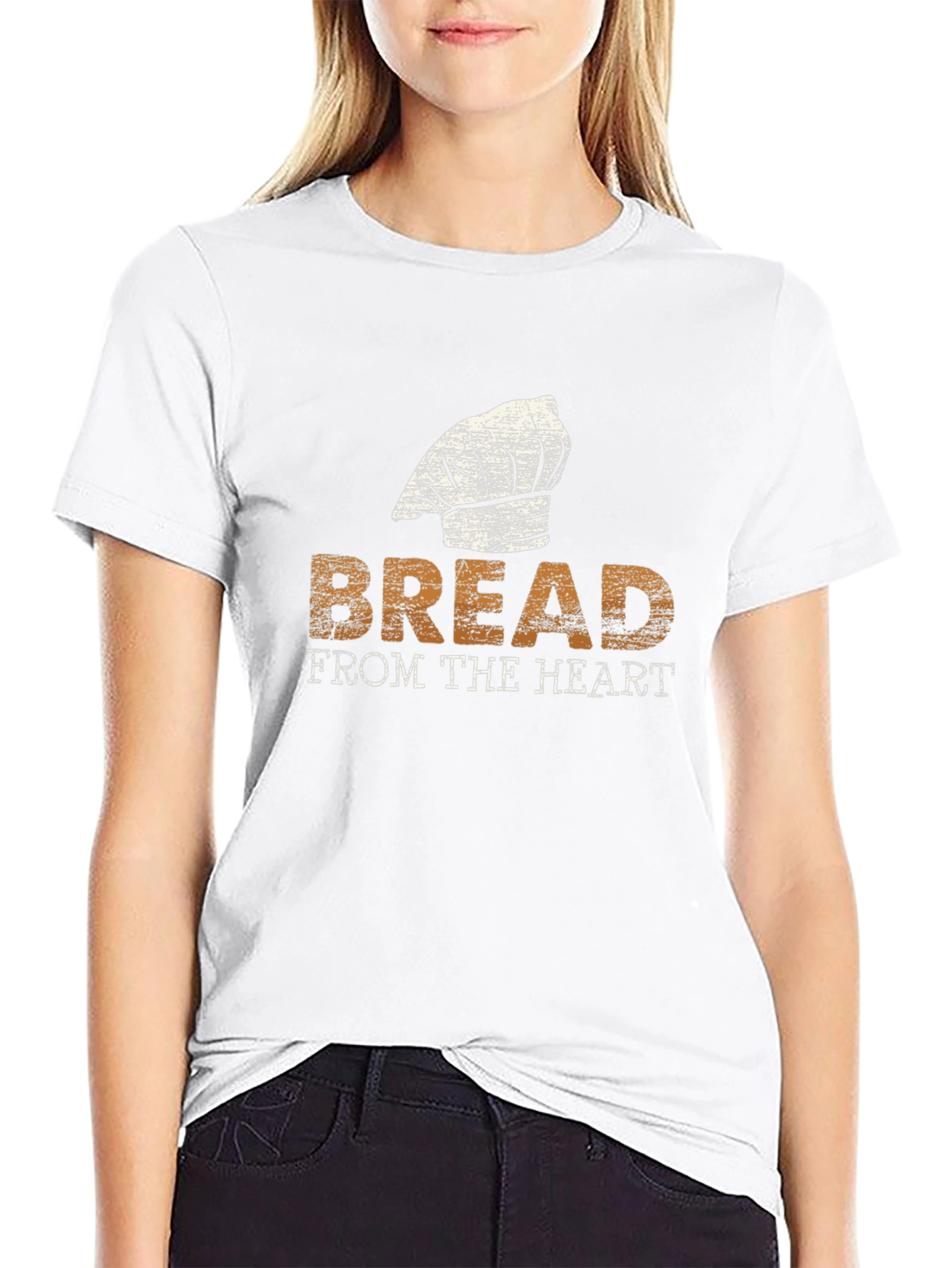 Bread From The Heart Black T-Shirt