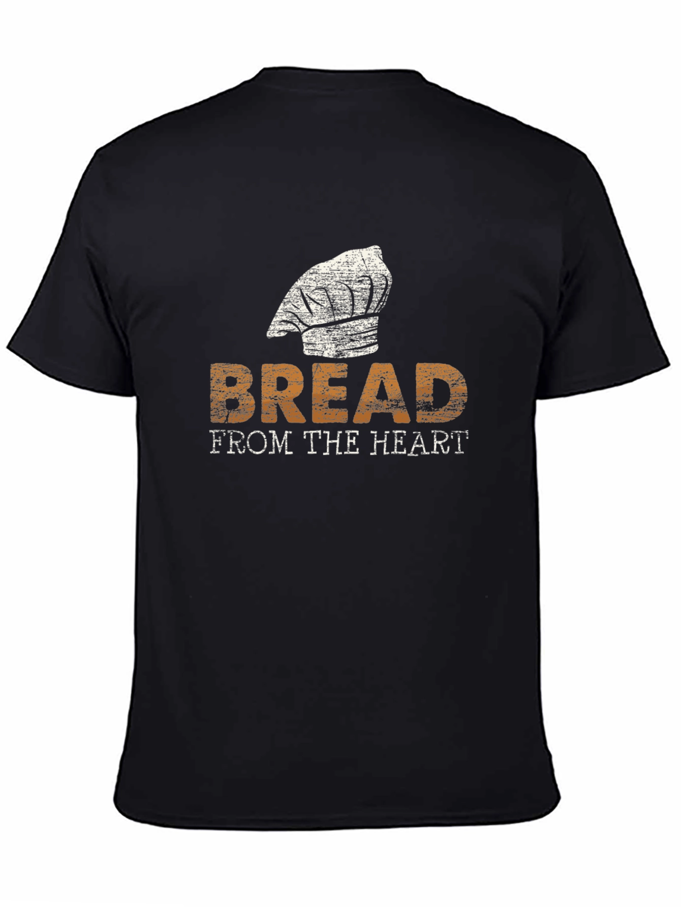 Bread From The Heart Black T-Shirt