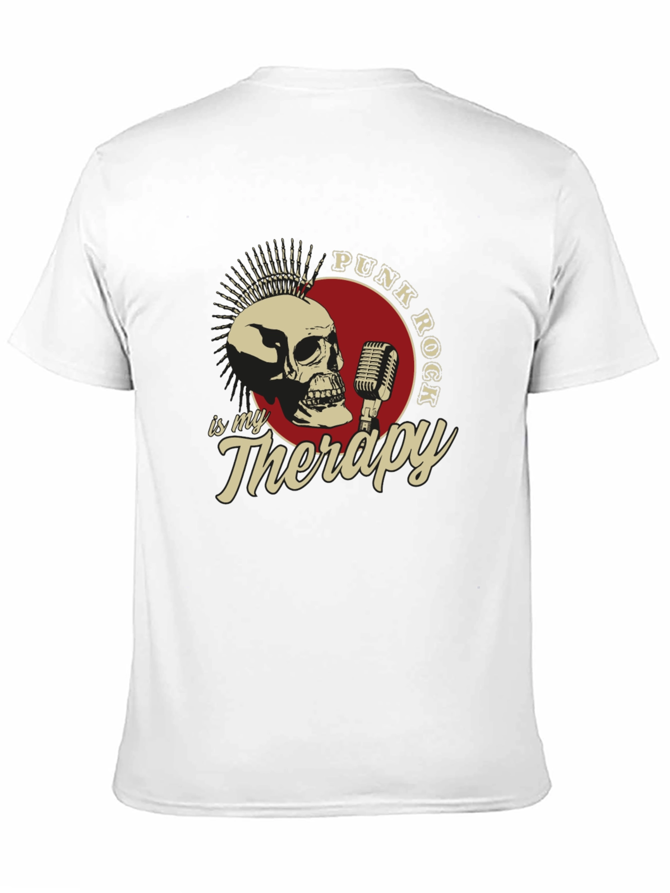 Punk Rock is My Therapy Graphic Tee