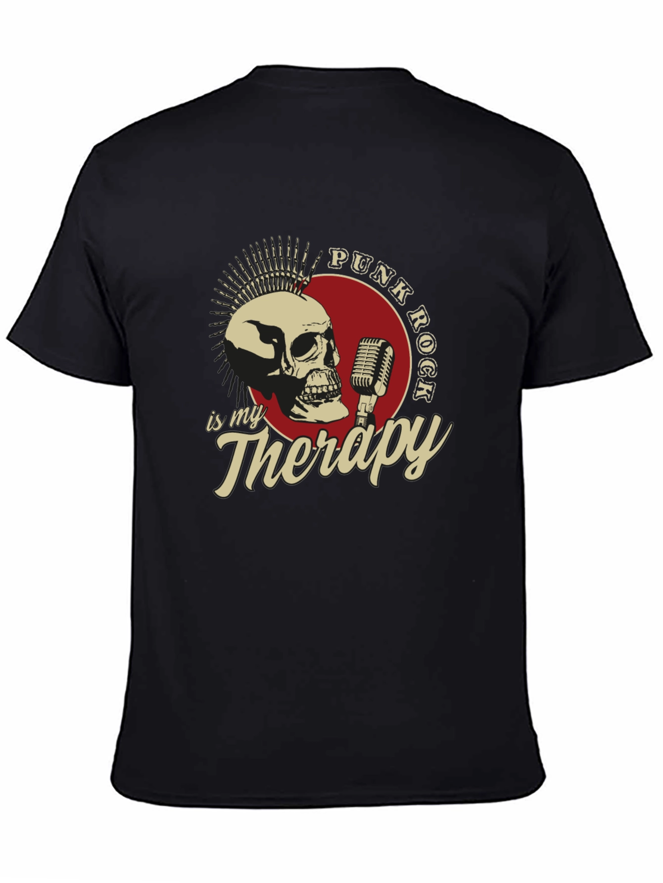 Punk Rock is My Therapy Graphic Tee