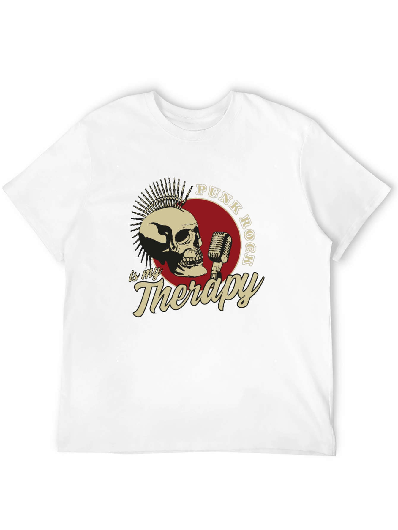 Punk Rock is My Therapy Graphic Tee