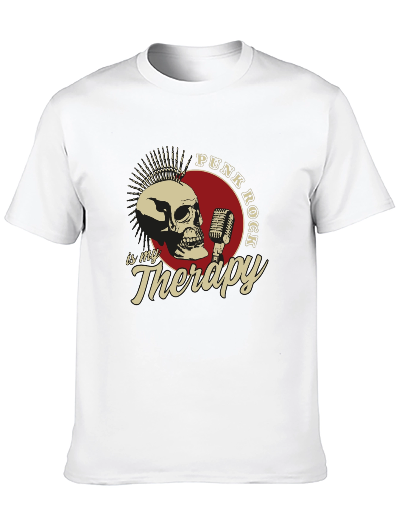 Punk Rock is My Therapy Graphic Tee
