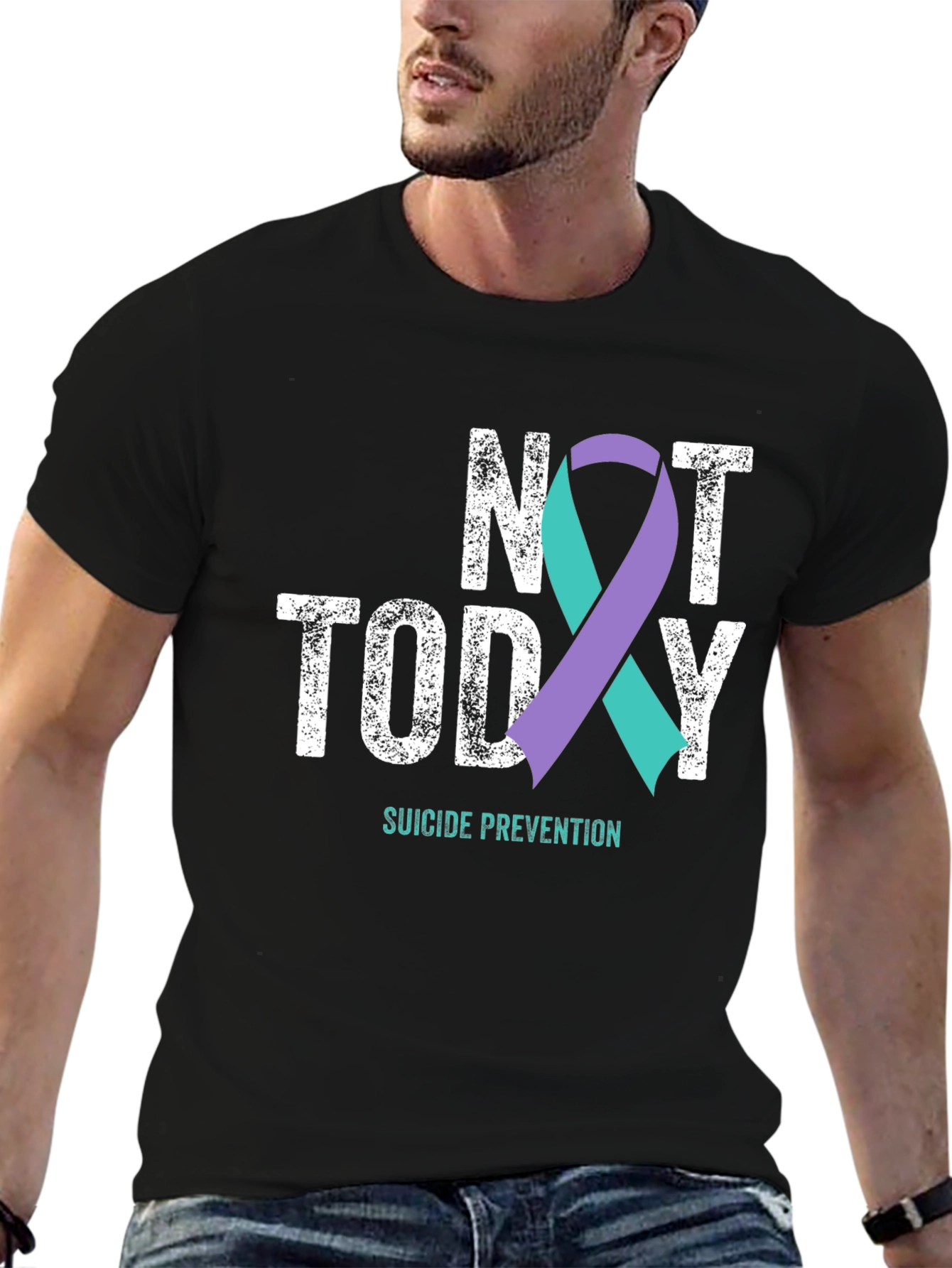 Not Today Suicide Prevention Awareness T-Shirt