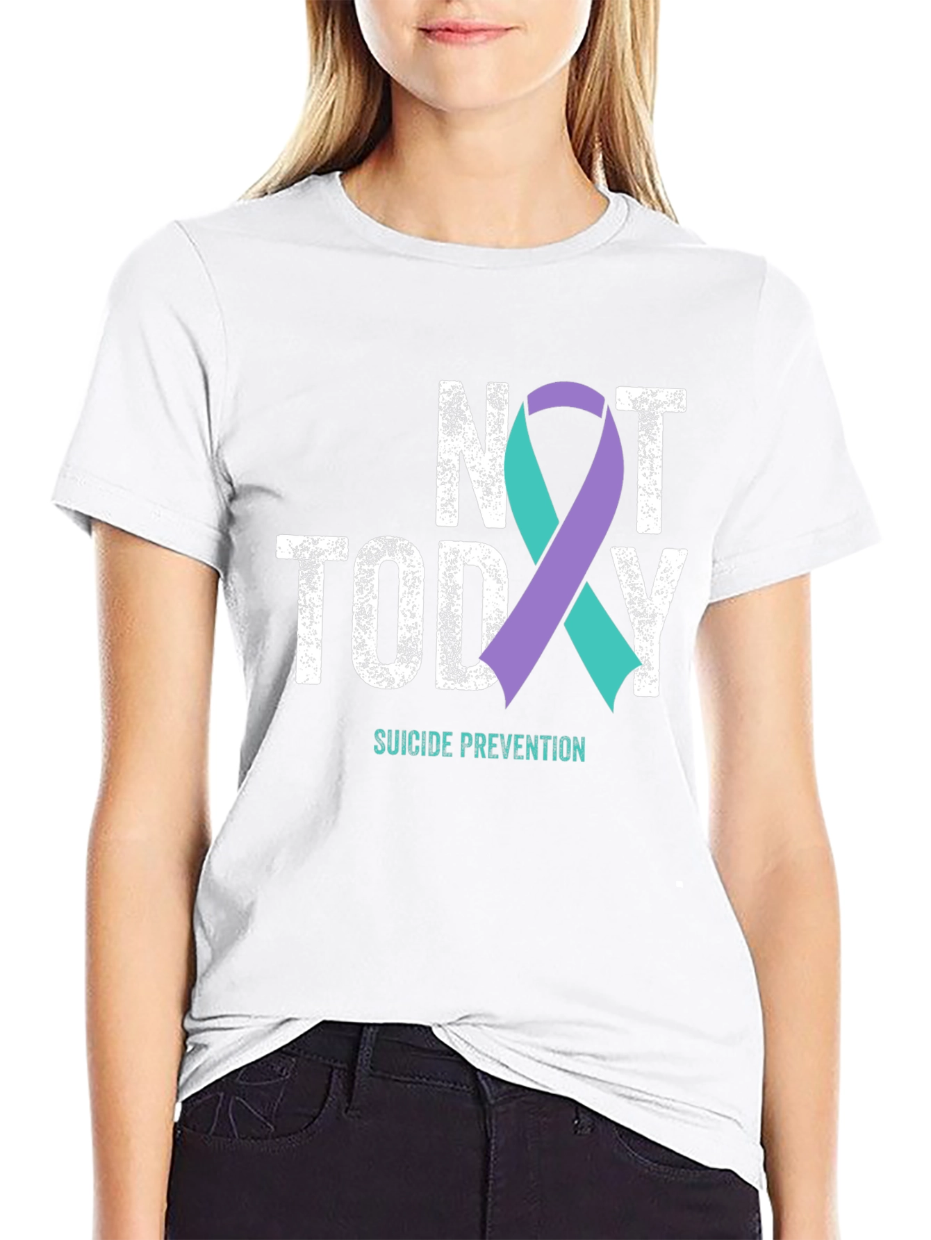 Not Today Suicide Prevention Awareness T-Shirt