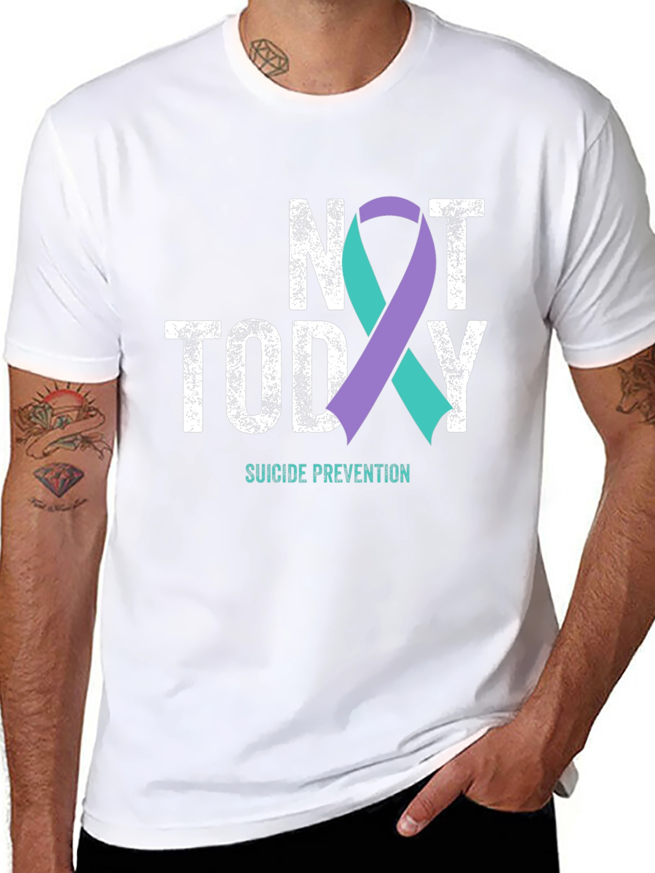 Not Today Suicide Prevention Awareness T-Shirt