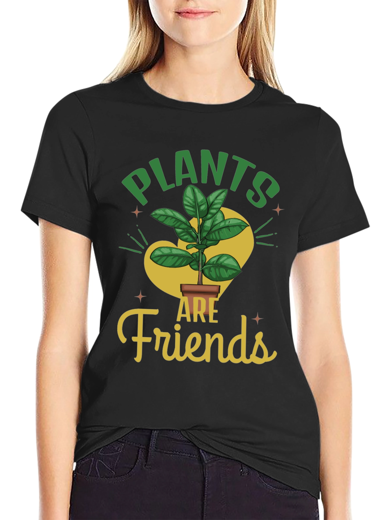 Plants Are Friends Graphic T-Shirt