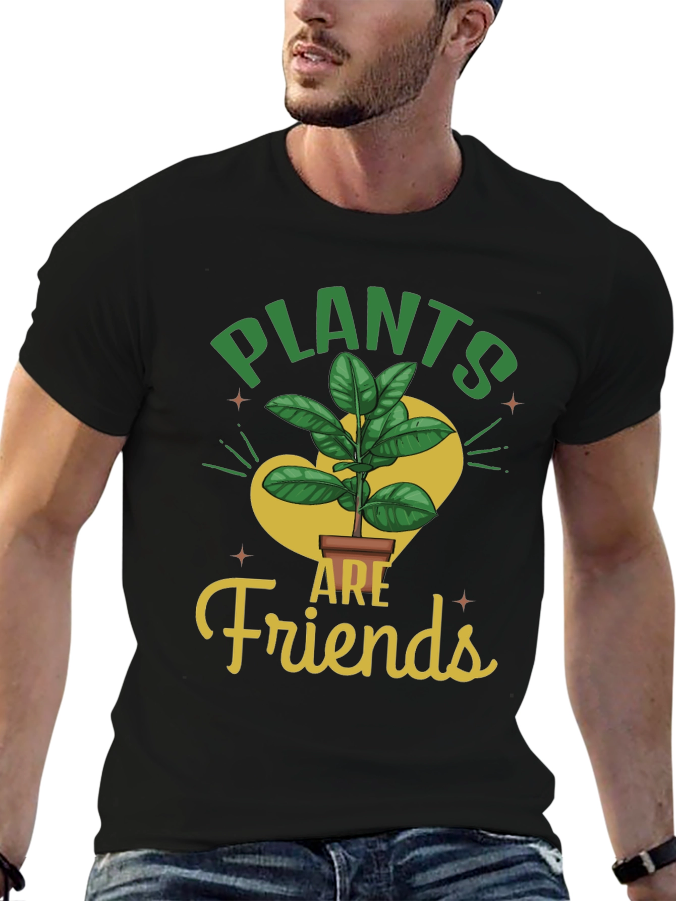 Plants Are Friends Graphic T-Shirt
