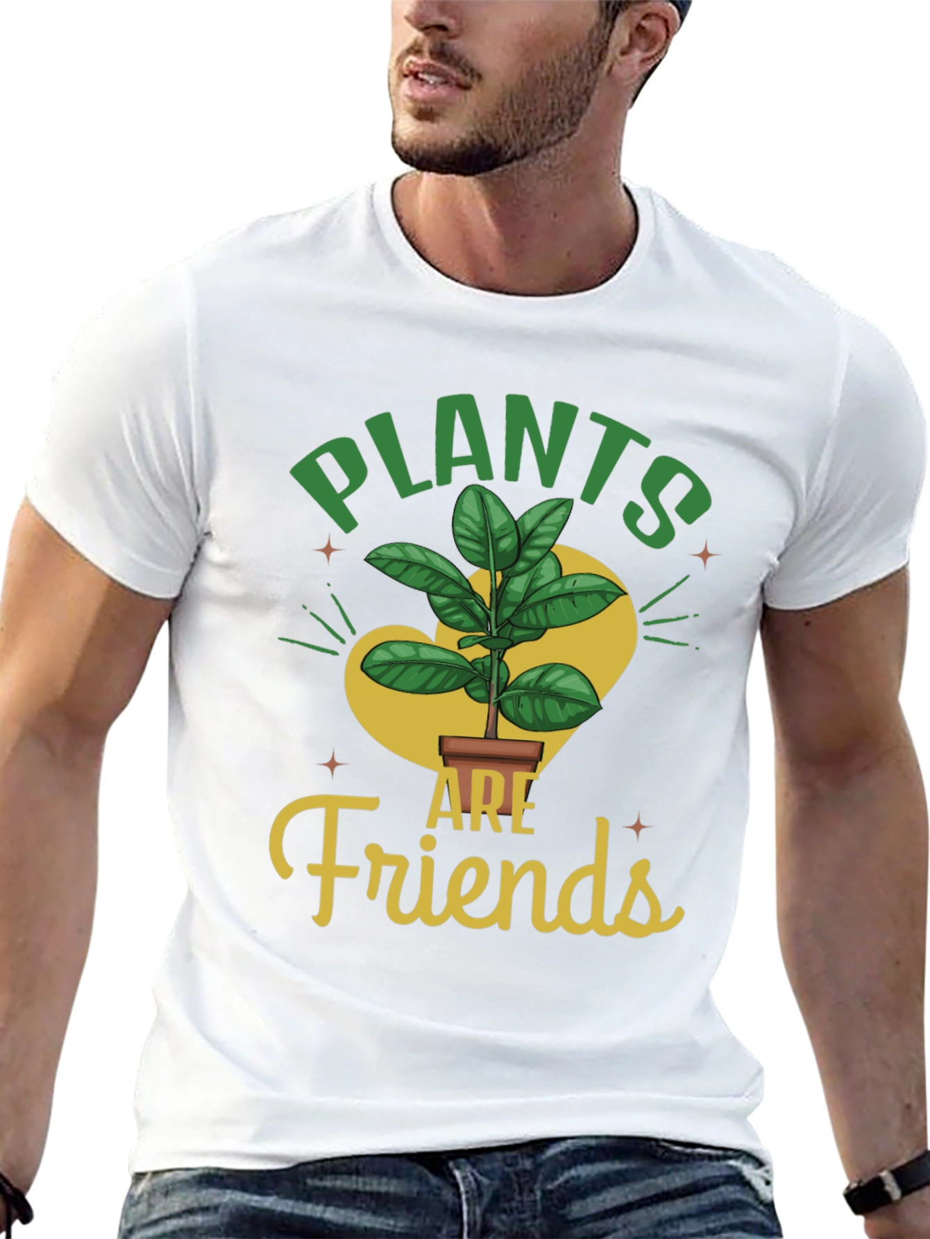 Plants Are Friends Graphic T-Shirt