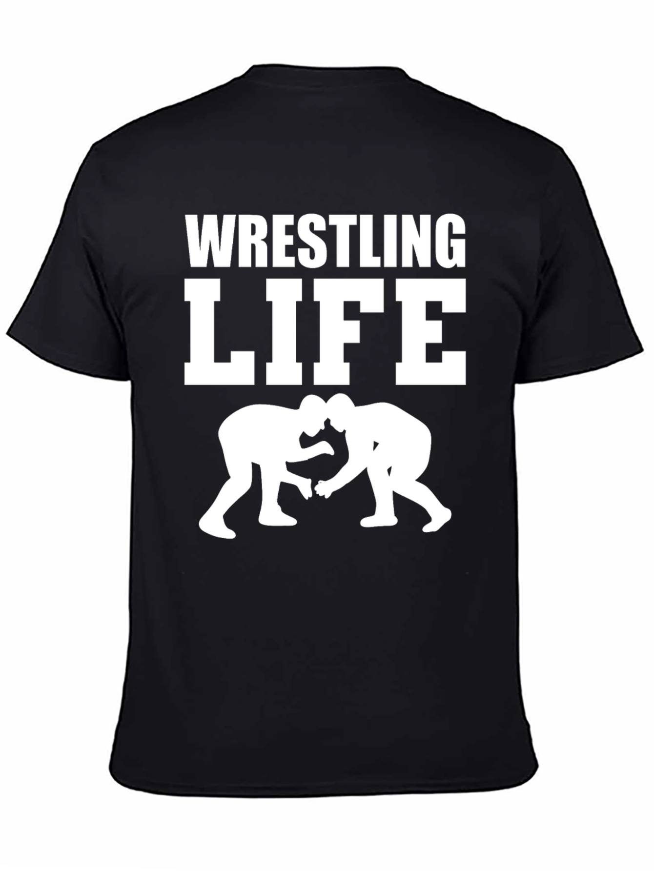 Wrestling Life Black T-Shirt