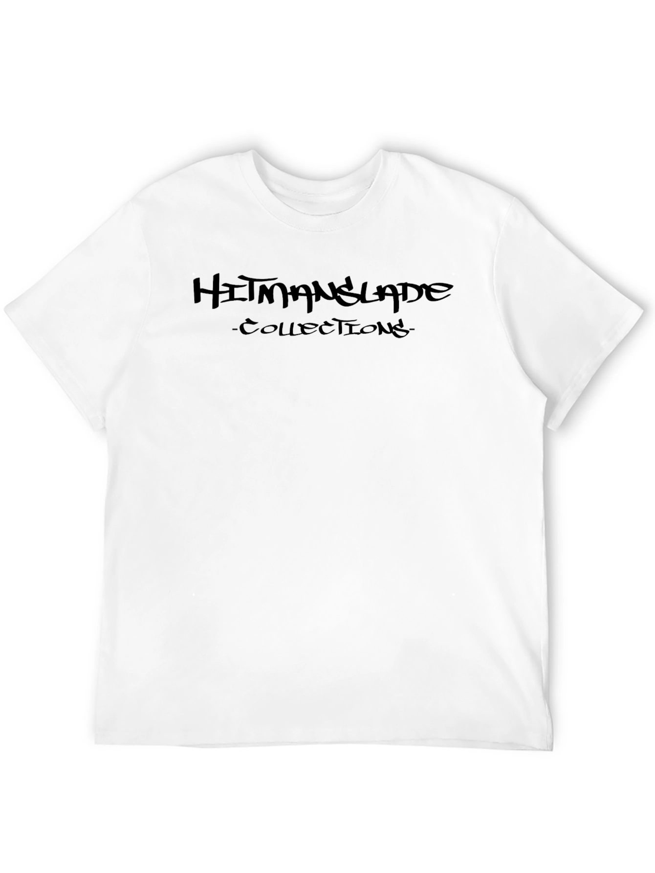 HitmanSlade Collections Black Graphic Tee