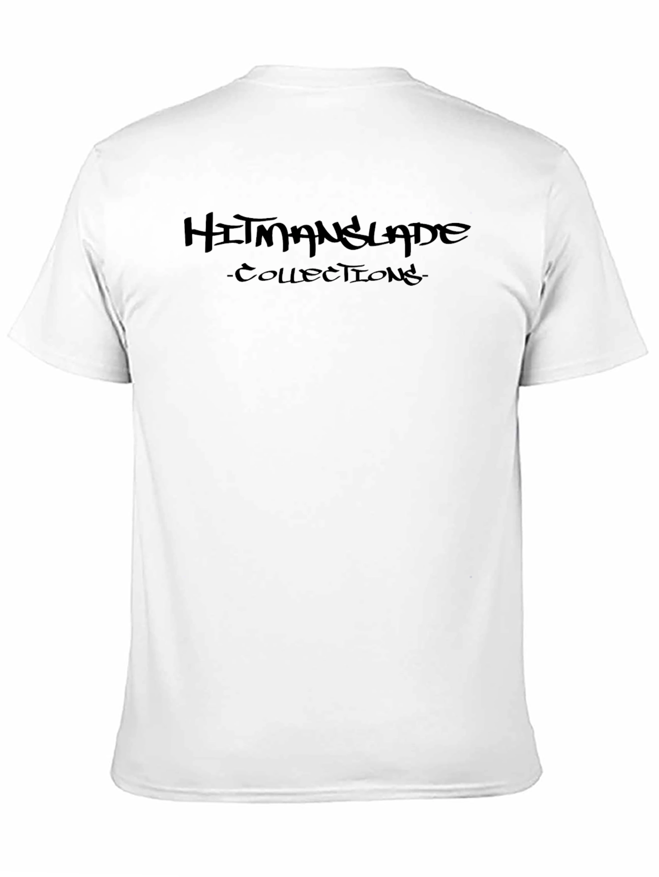 HitmanSlade Collections Black Graphic Tee