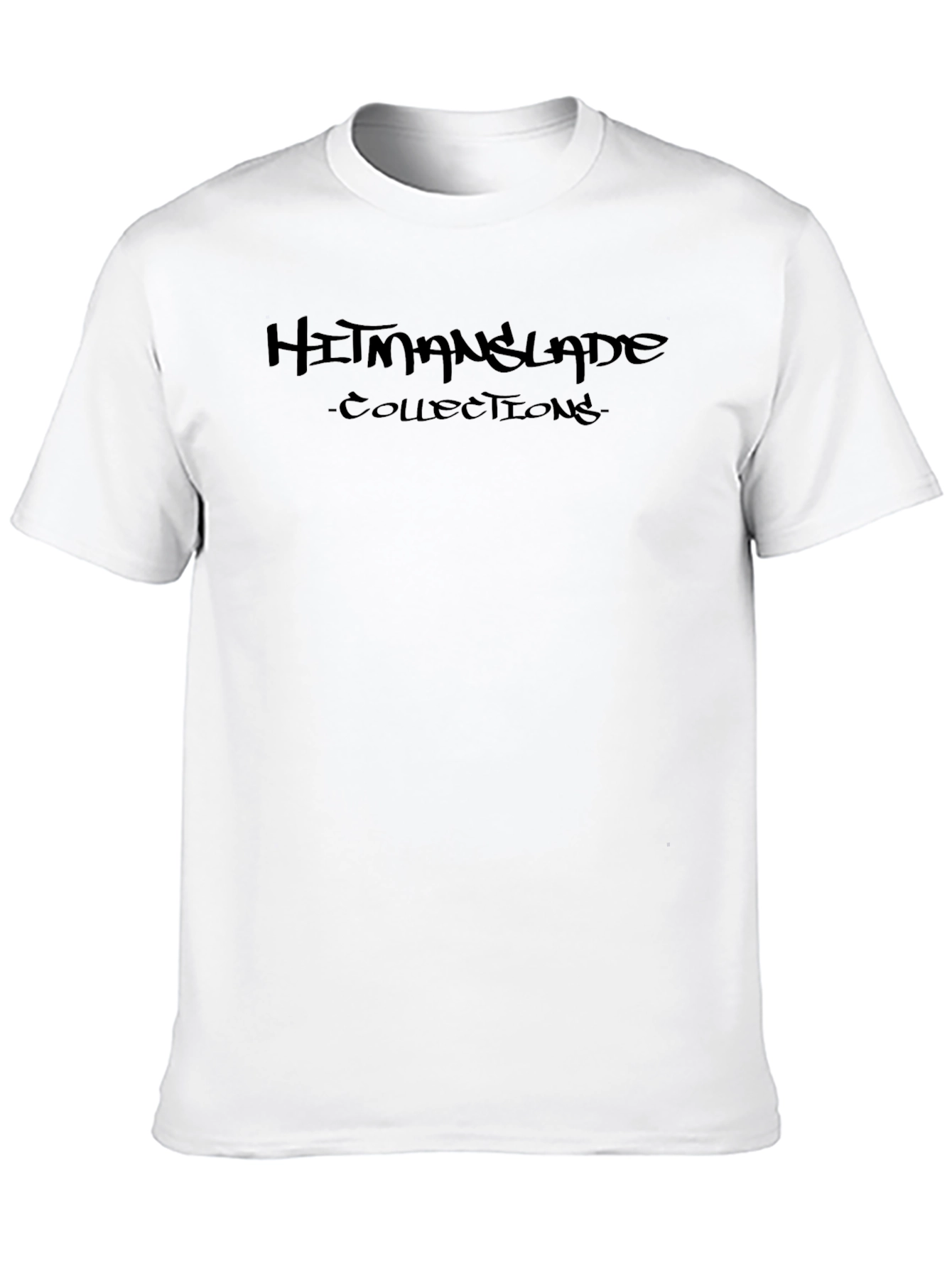 HitmanSlade Collections Black Graphic Tee