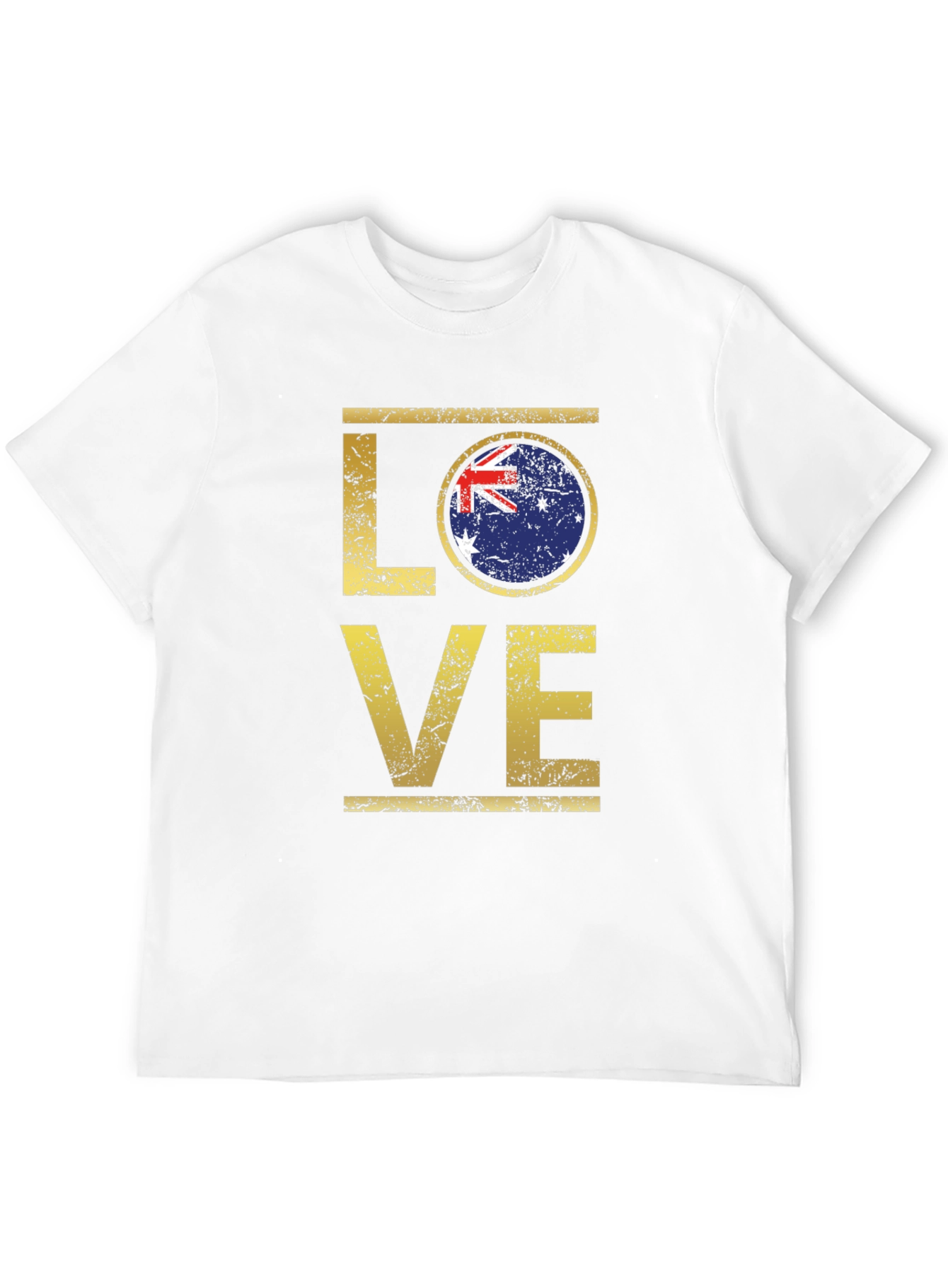 LOVE Australia Flag Graphic T-Shirt