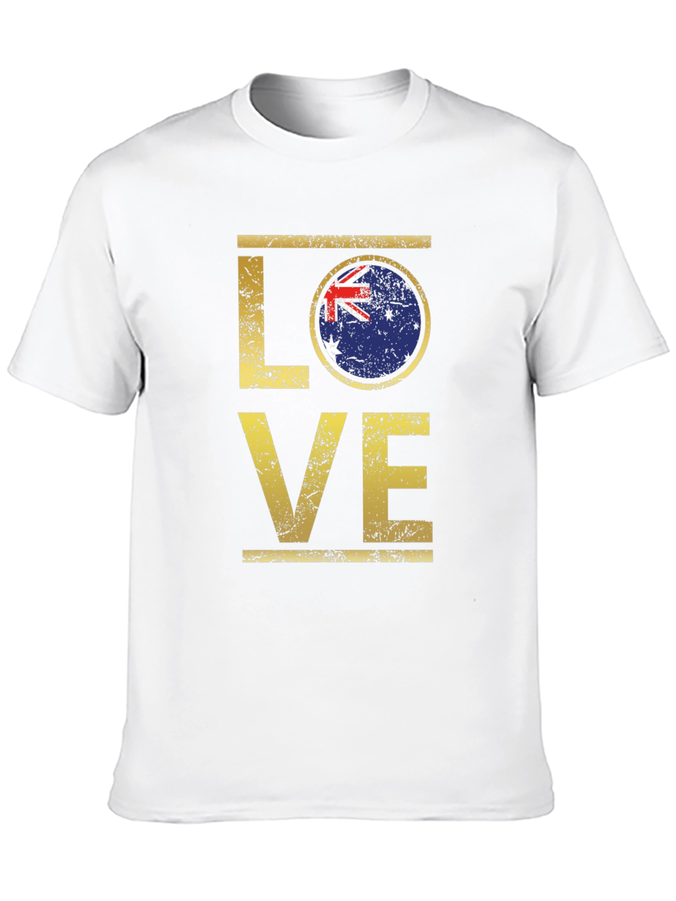 LOVE Australia Flag Graphic T-Shirt