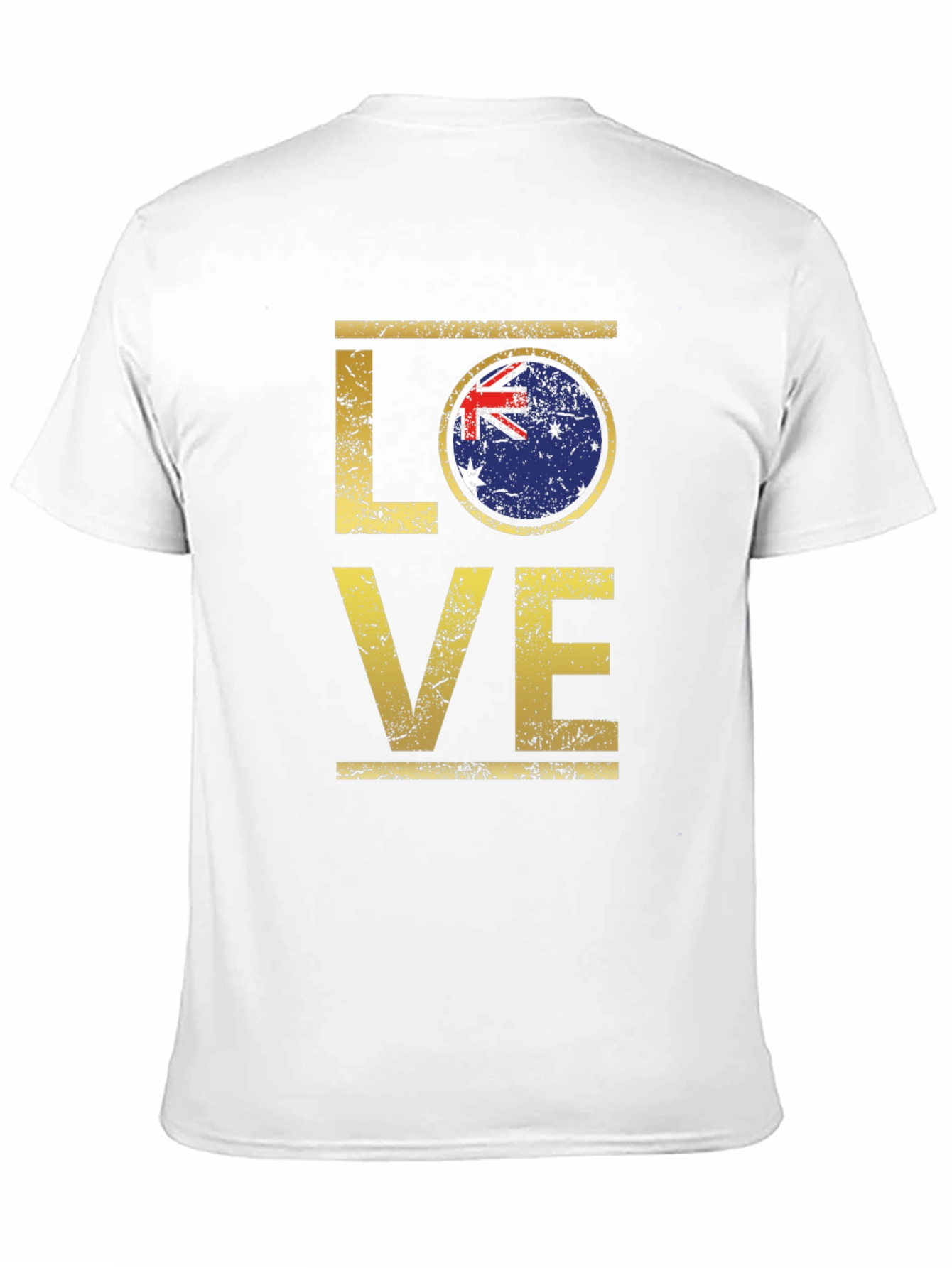 LOVE Australia Flag Graphic T-Shirt