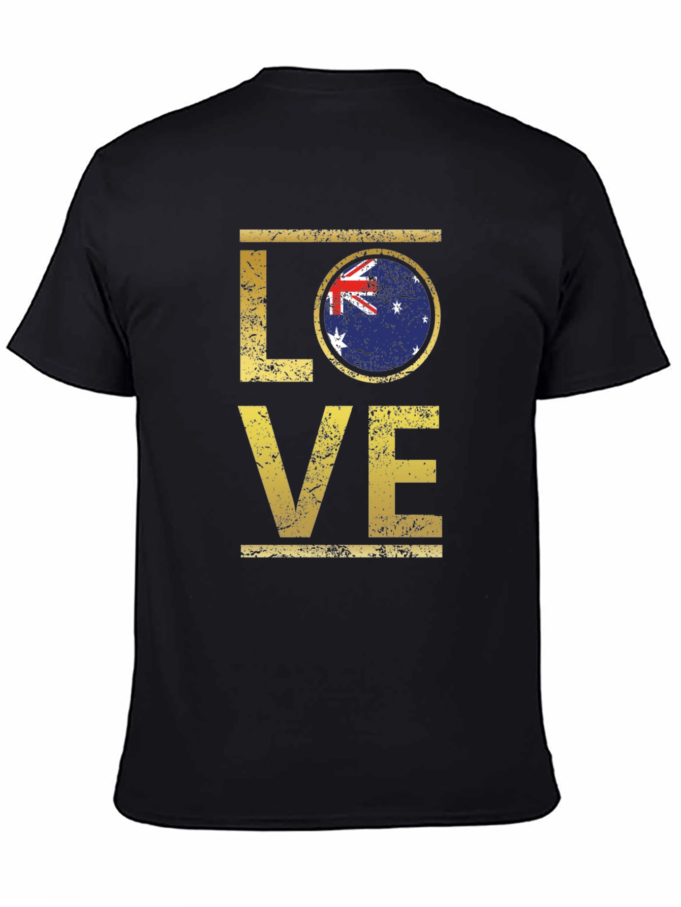 LOVE Australia Flag Graphic T-Shirt