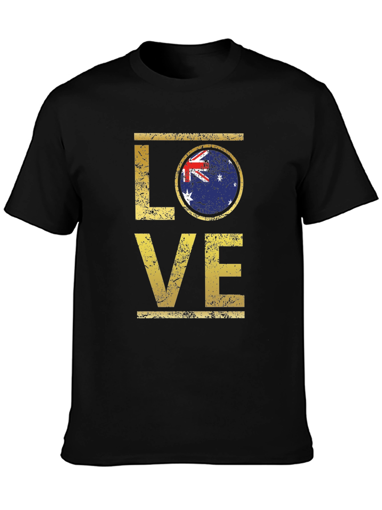 LOVE Australia Flag Graphic T-Shirt