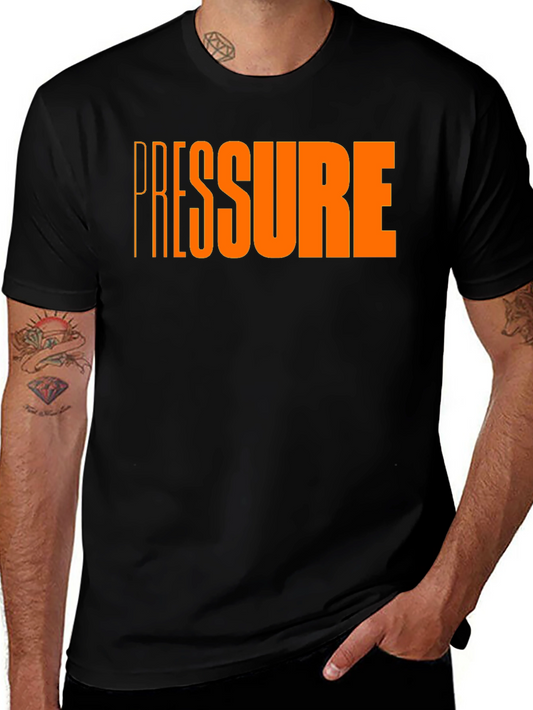 Pressure Graphic Tee - Mens Black T-Shirt