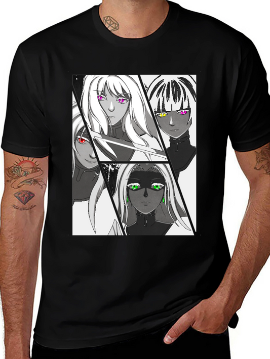 Anime Girl T-Shirt: Unique Manga Graphic Tee
