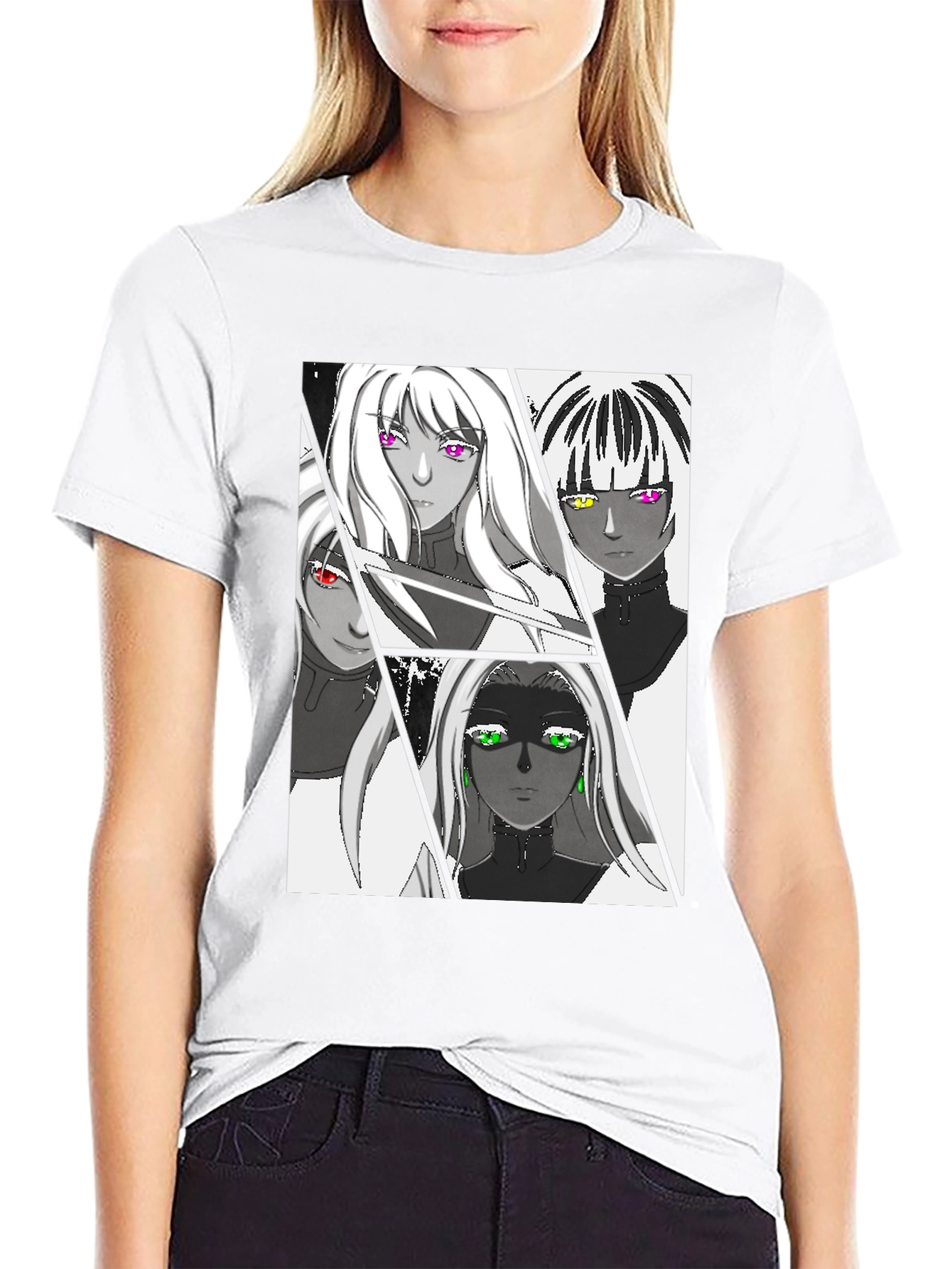 Anime Girl T-Shirt: Unique Manga Graphic Tee