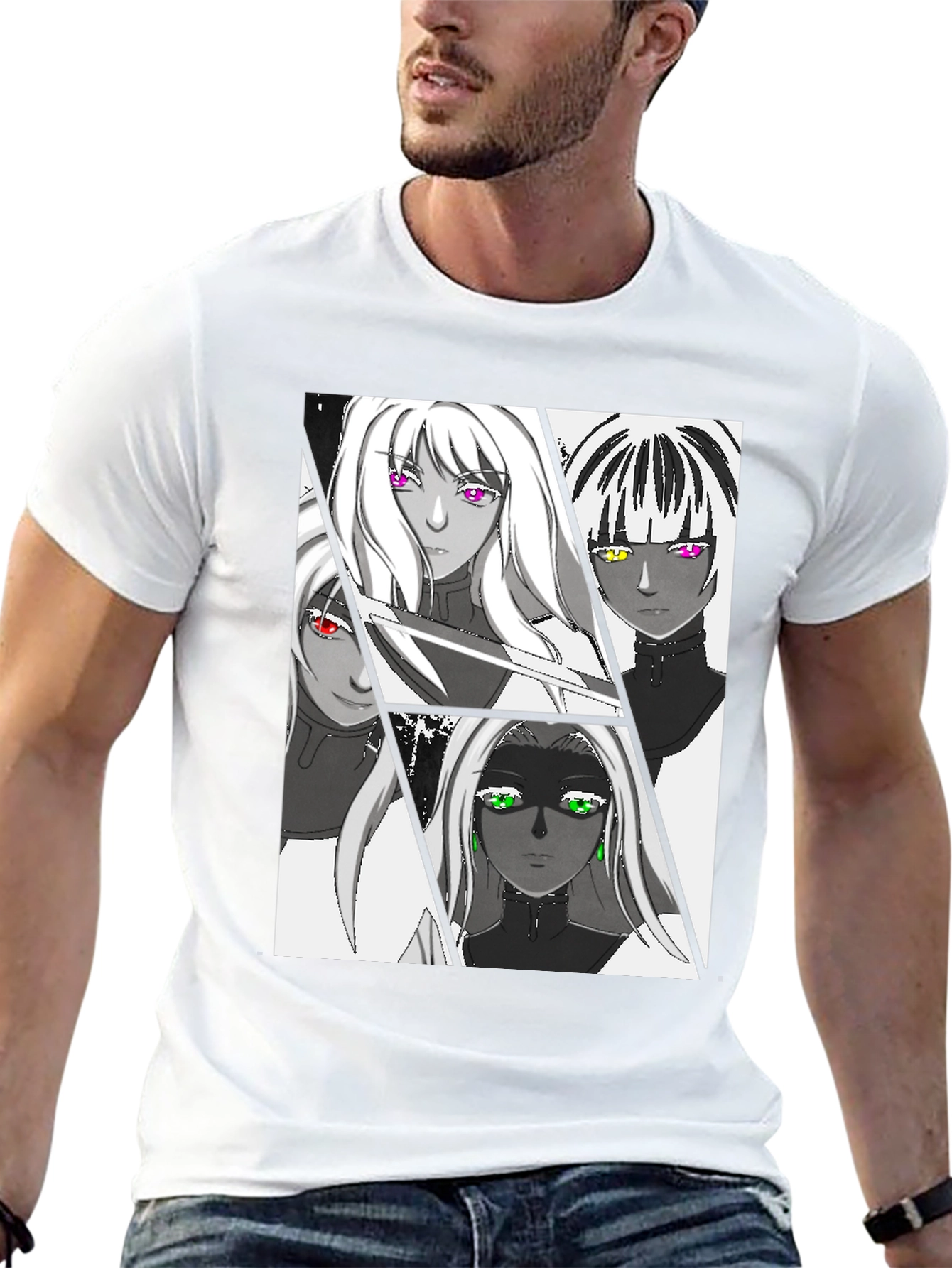 Anime Girl T-Shirt: Unique Manga Graphic Tee