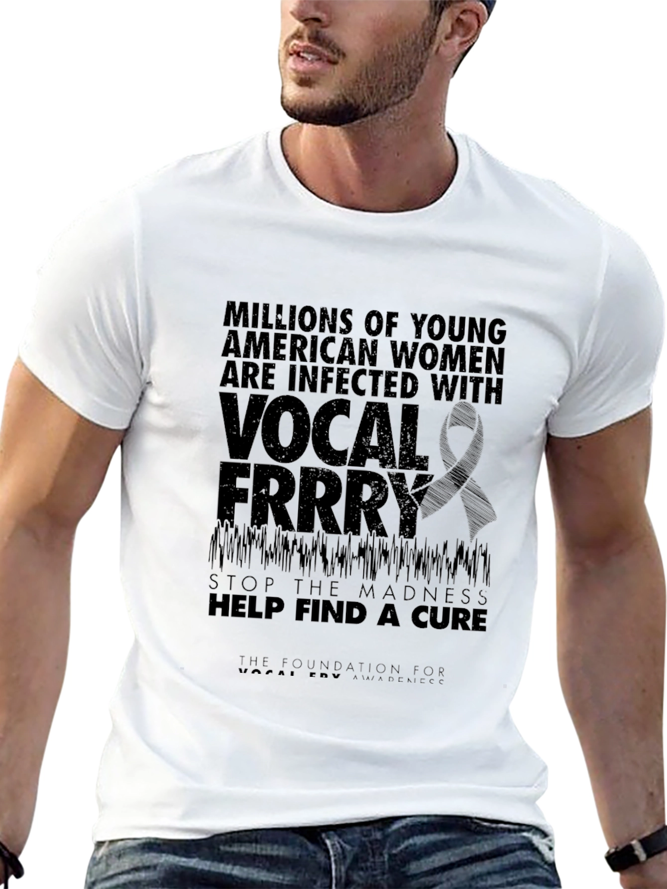 Vocal Fry Awareness Tee - Stop the Madness