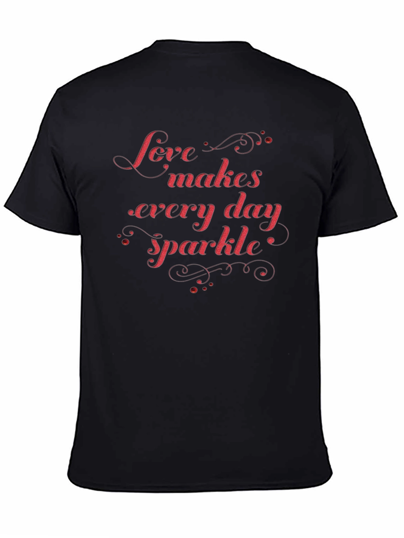 Love Makes Every Day Sparkle Graphic Tee