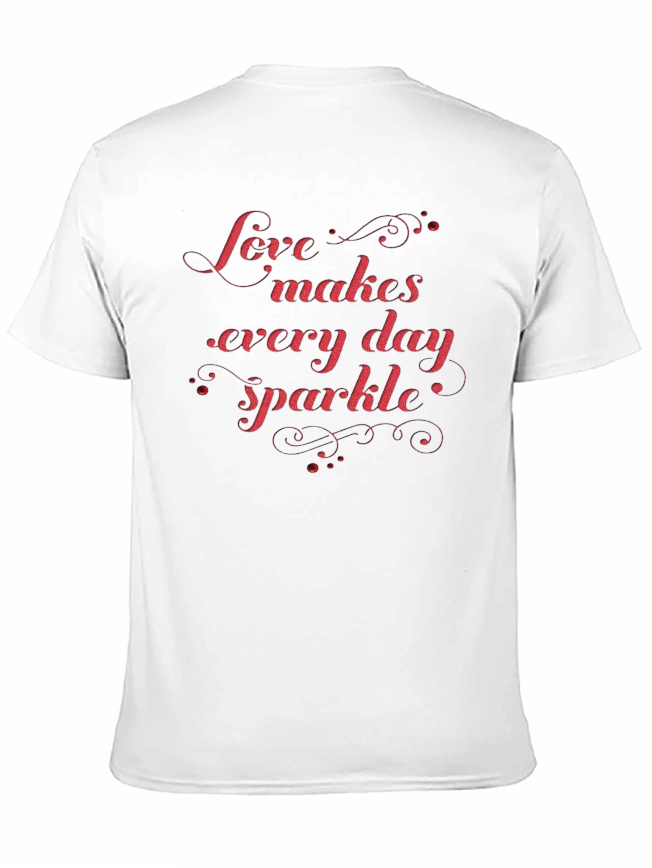 Love Makes Every Day Sparkle Graphic Tee