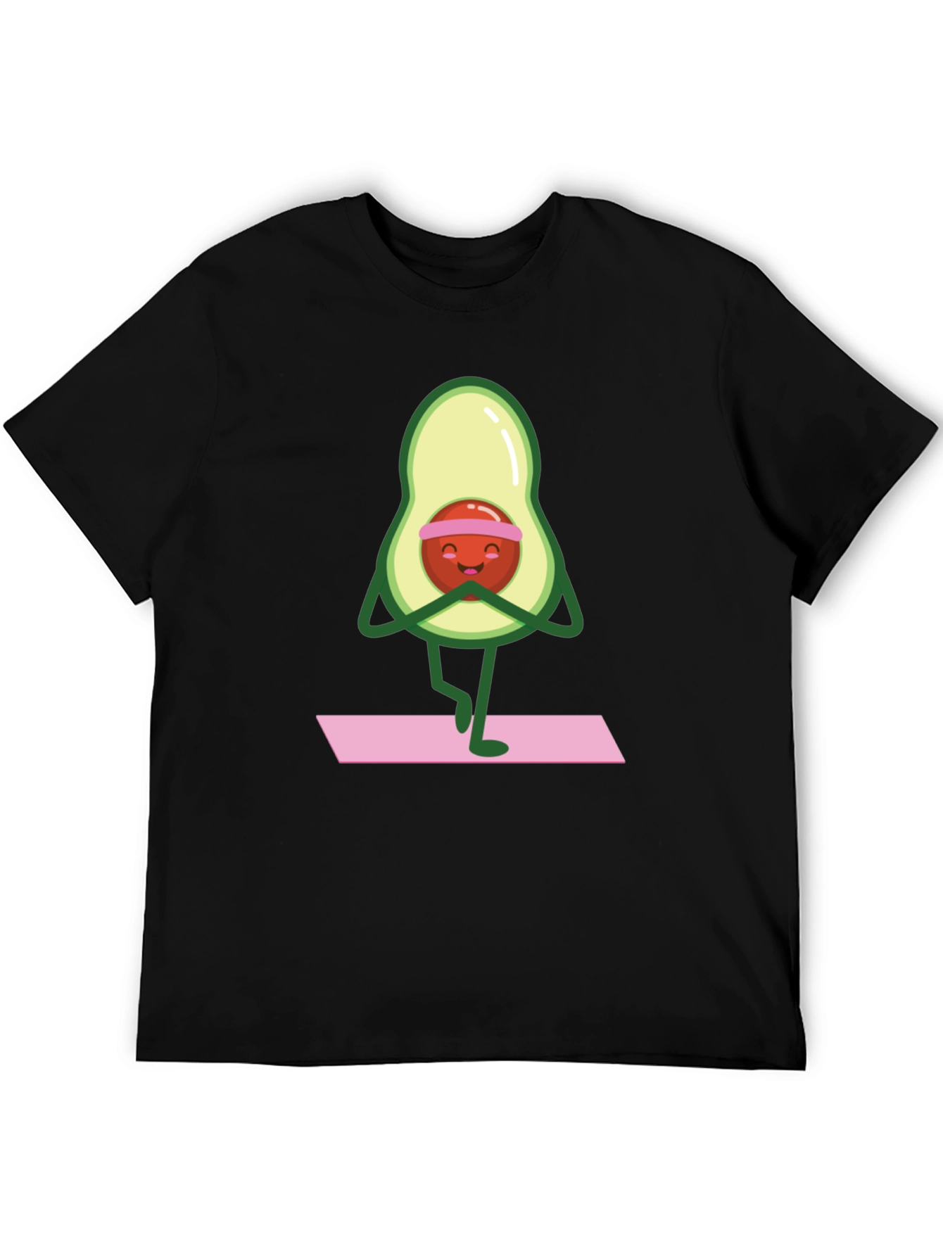 Yoga Avocado Graphic Tee - Relaxed Fit