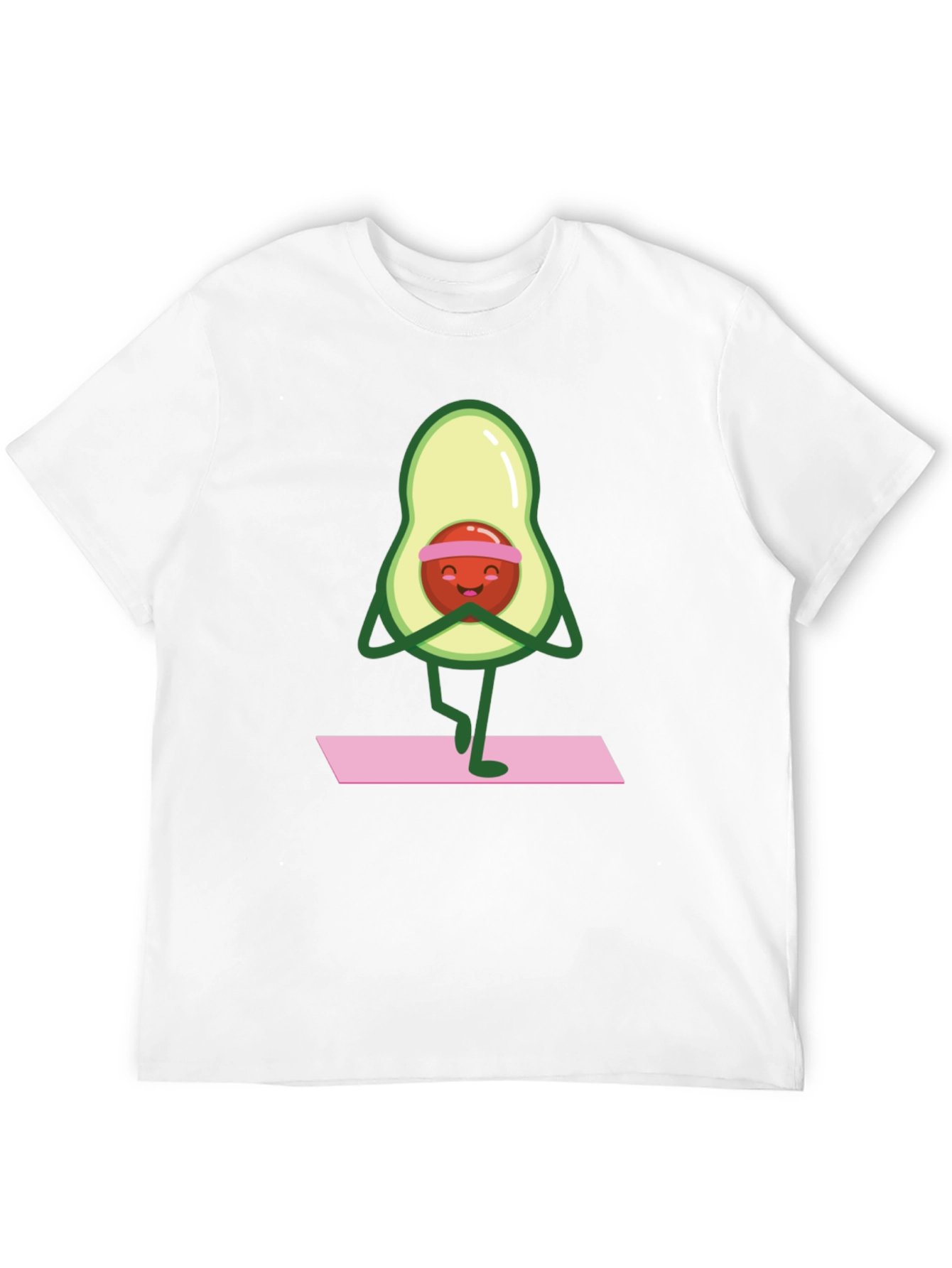Yoga Avocado Graphic Tee - Relaxed Fit