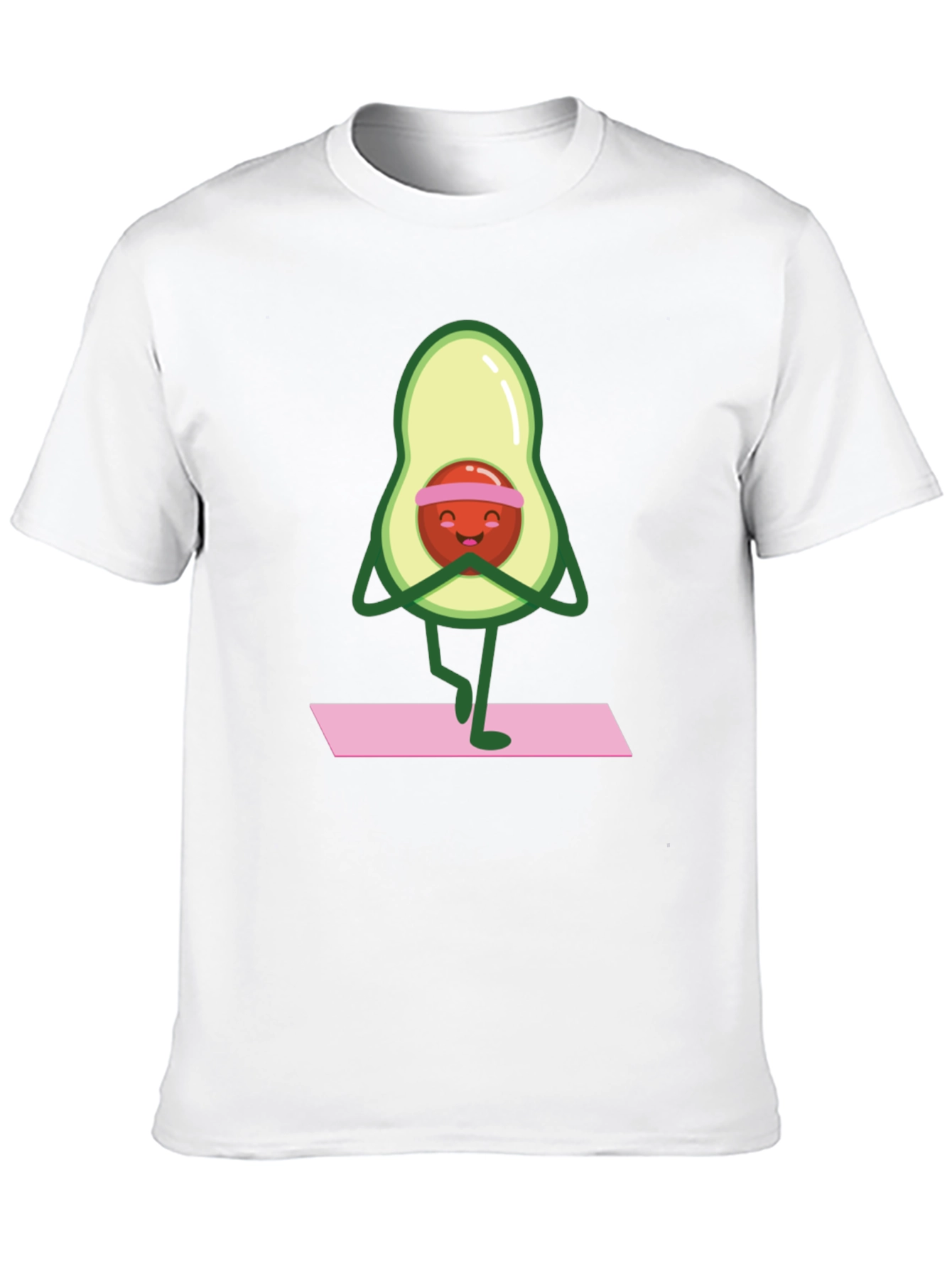 Yoga Avocado Graphic Tee - Relaxed Fit