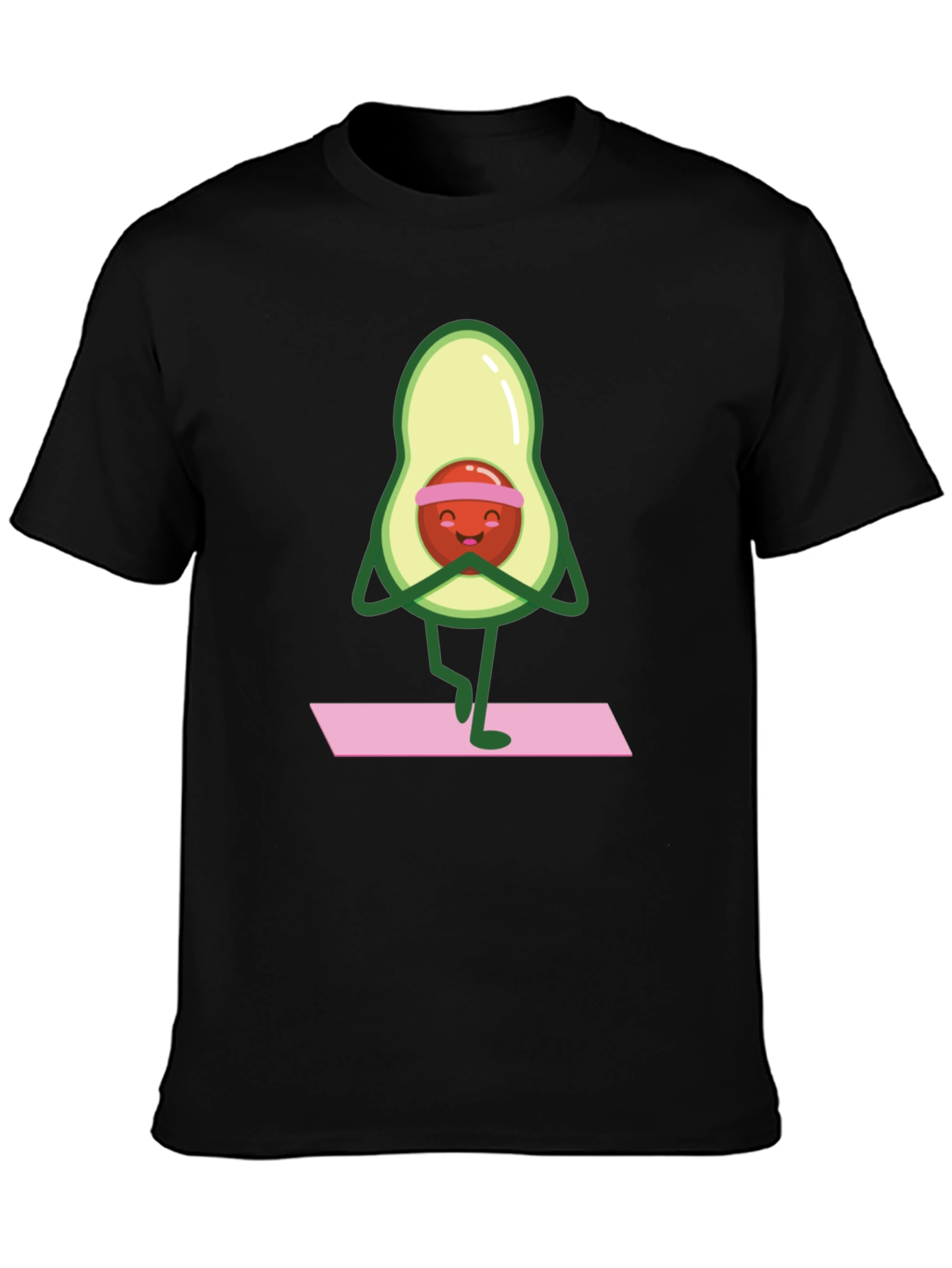 Yoga Avocado Graphic Tee - Relaxed Fit