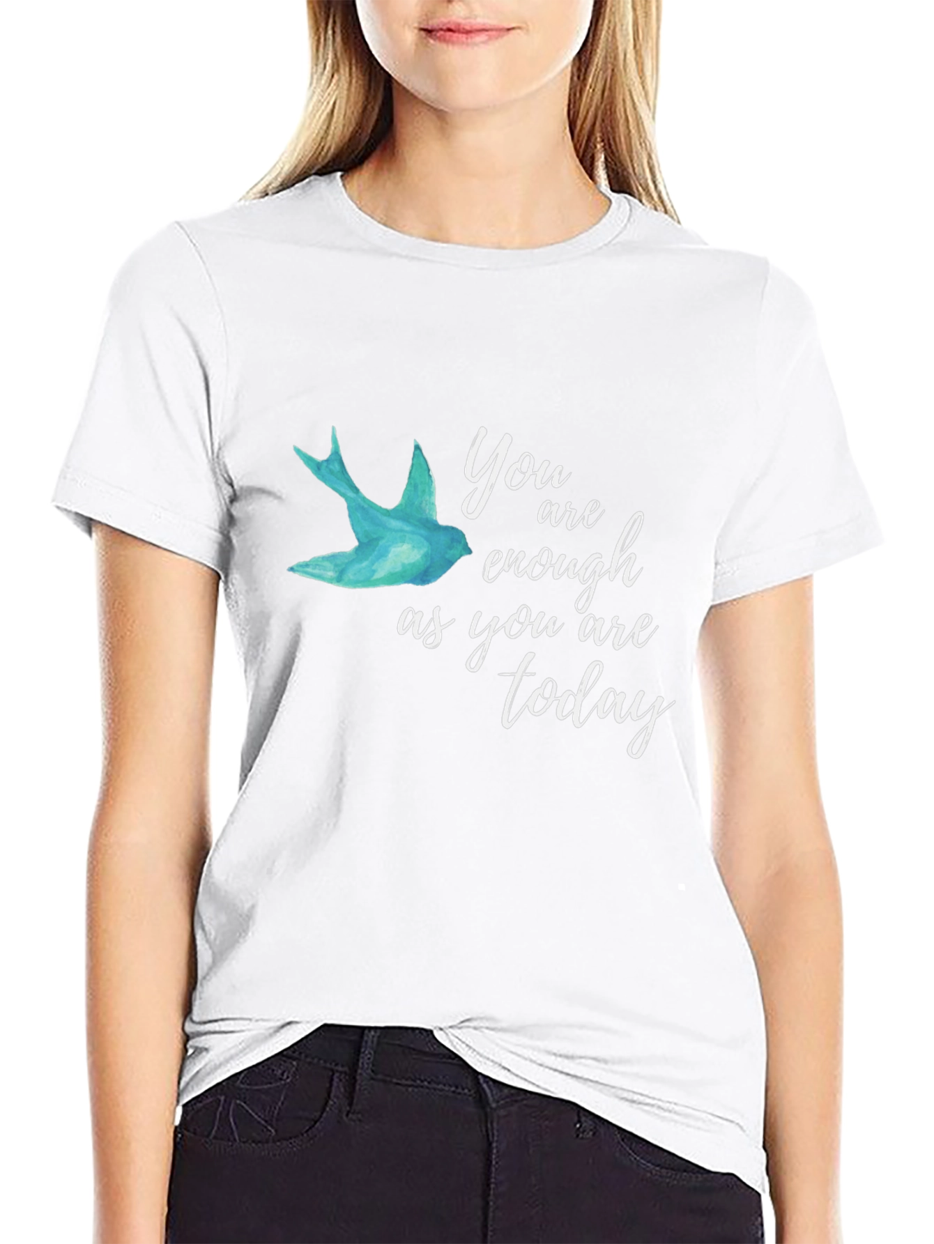 Inspiring You Are Enough Graphic Tee