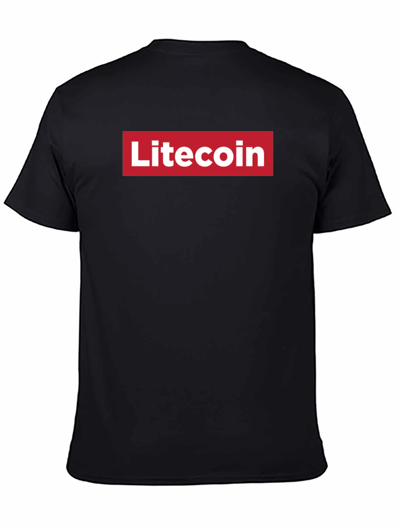 Litecoin Red Box Logo T-Shirt - Crypto Fashion