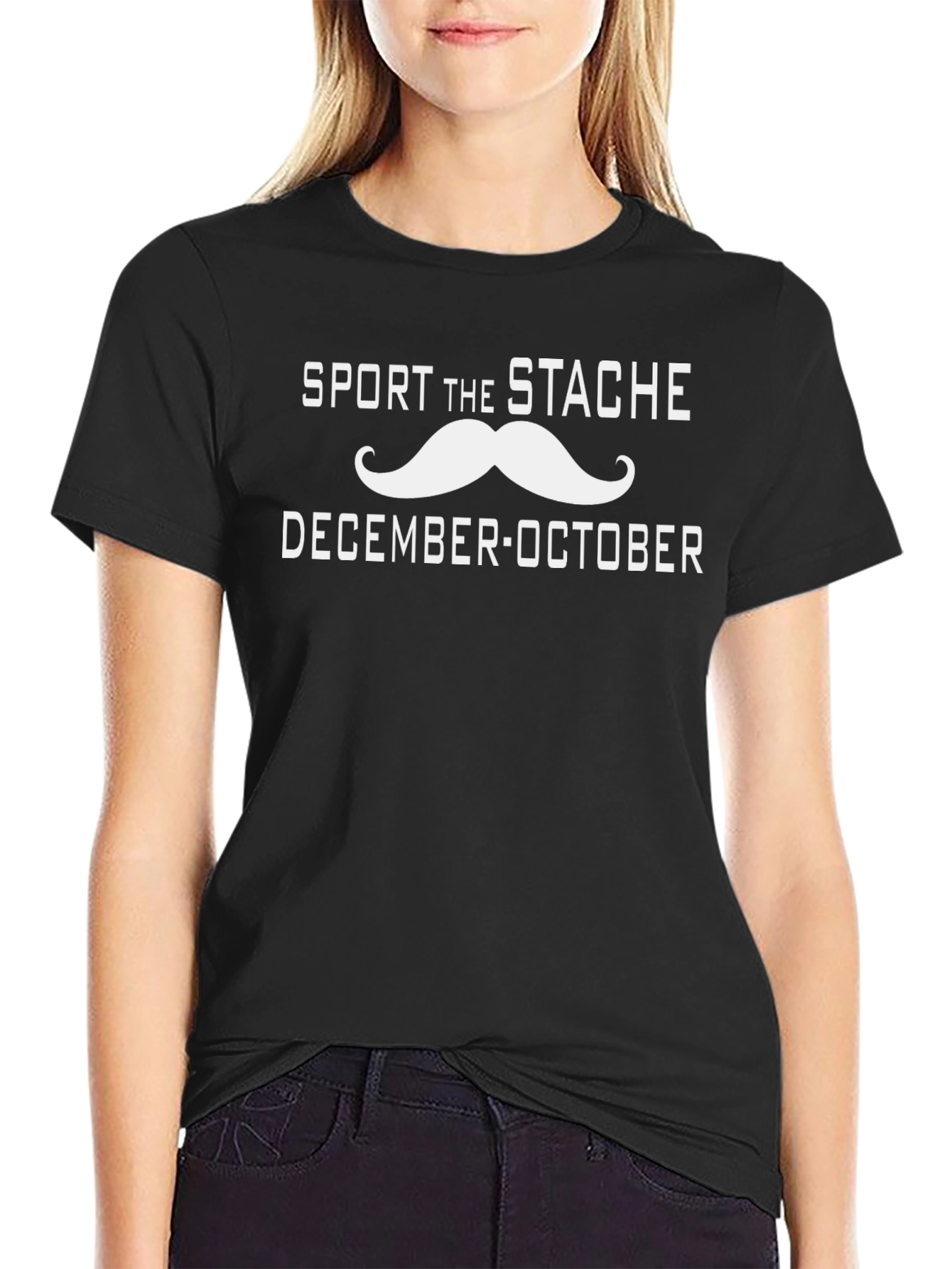 Sport the Stache T-Shirt - December October