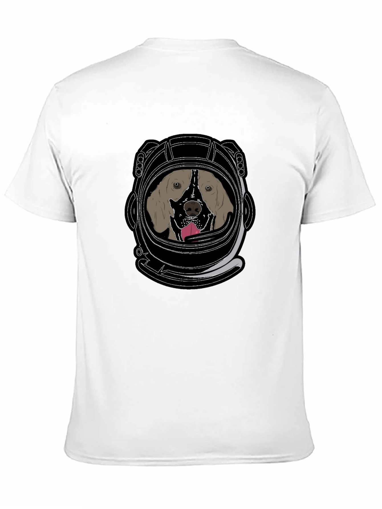 Dog Astronaut Graphic T-Shirt - Space Pup Design