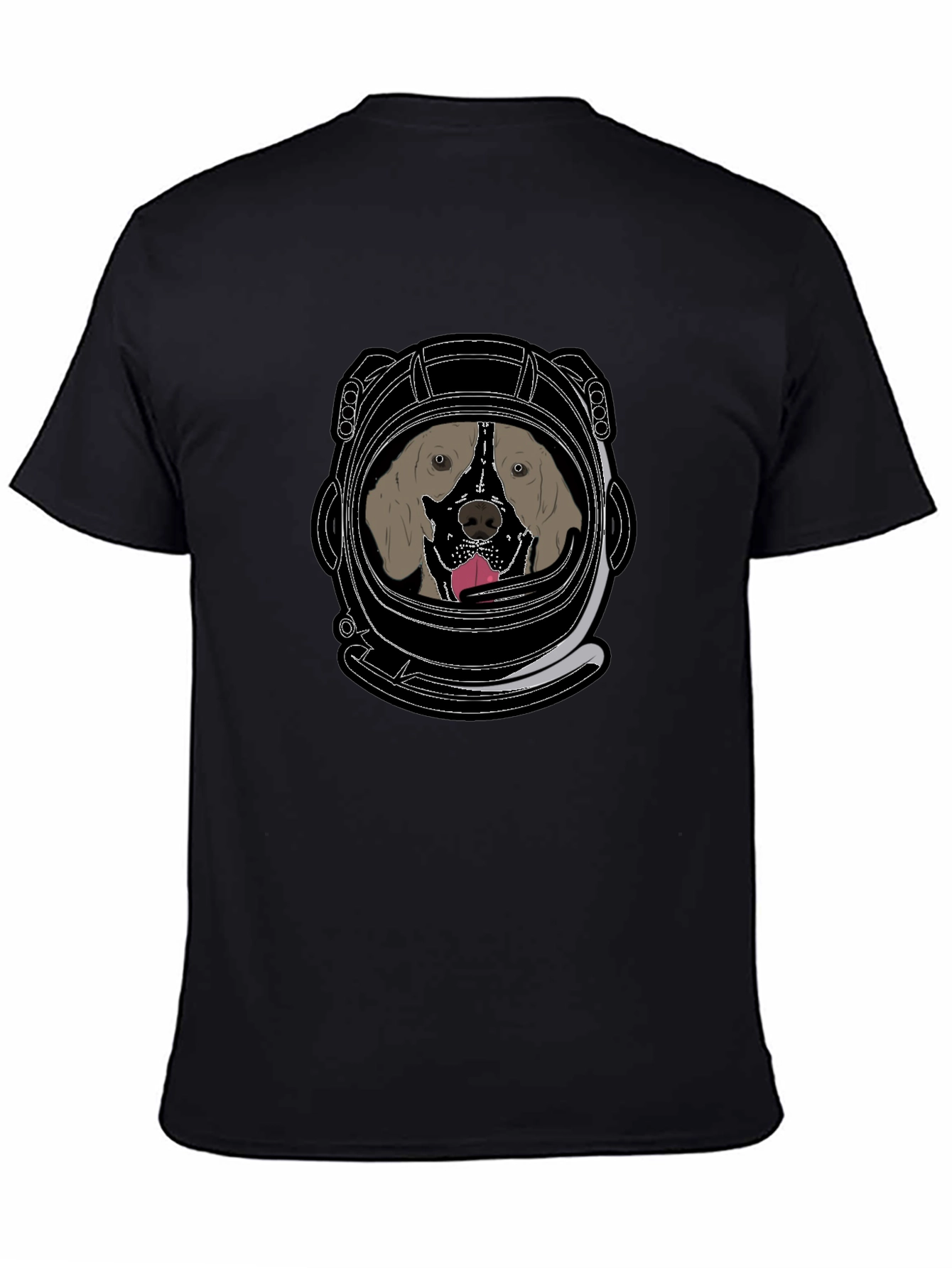 Dog Astronaut Graphic T-Shirt - Space Pup Design