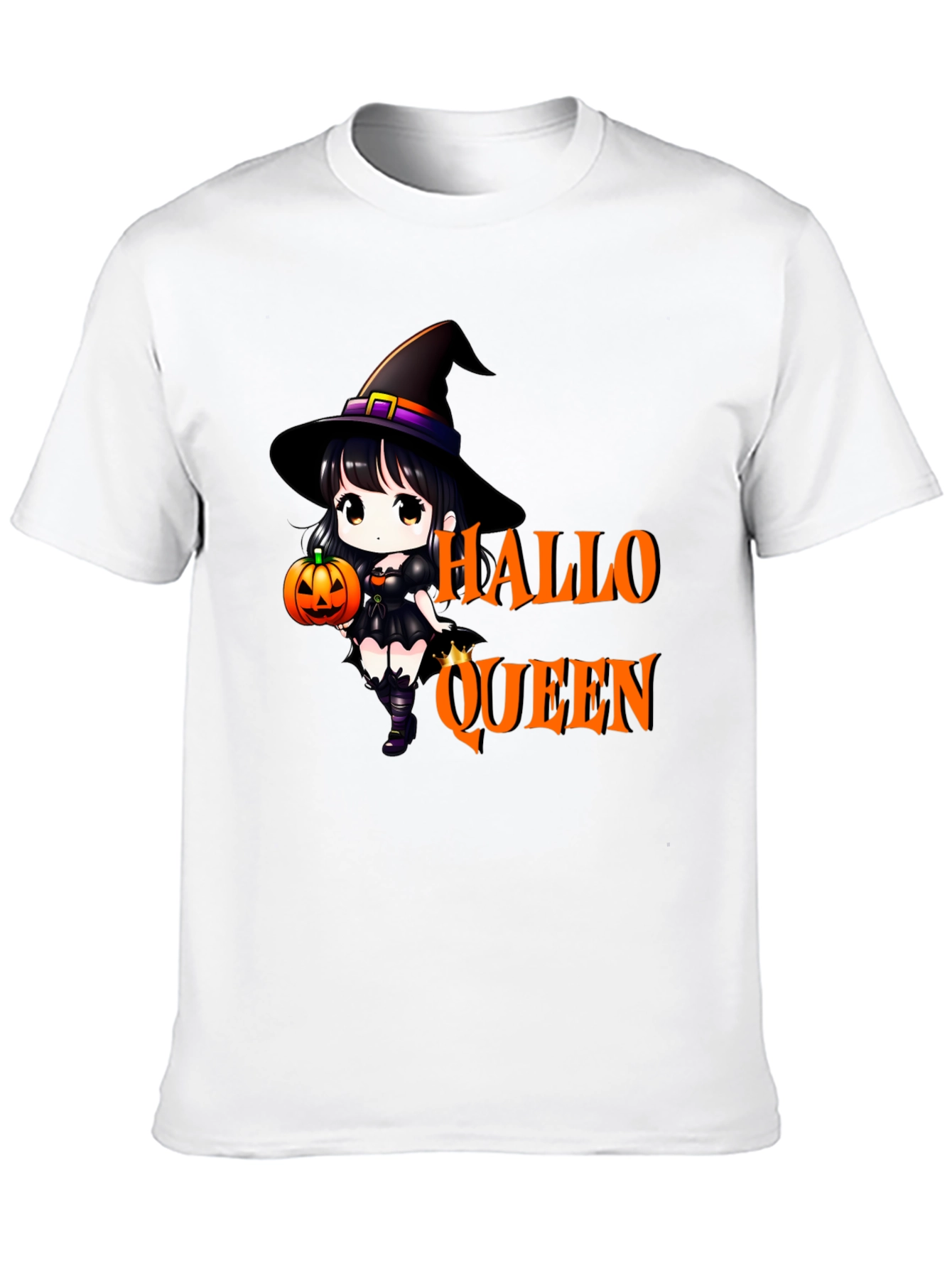 Halloween Queen Black T-Shirt