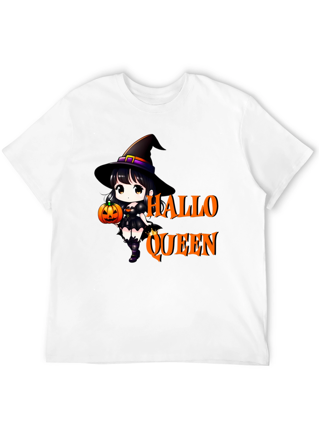 Halloween Queen Black T-Shirt