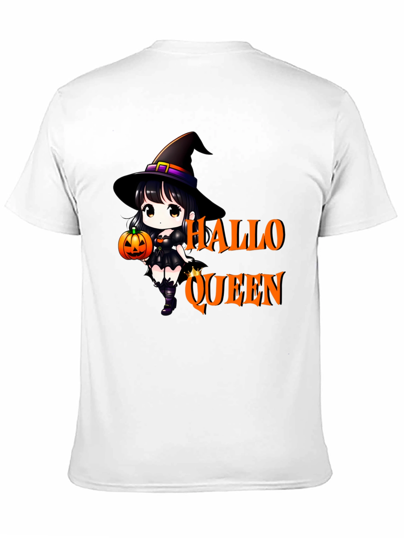 Halloween Queen Black T-Shirt