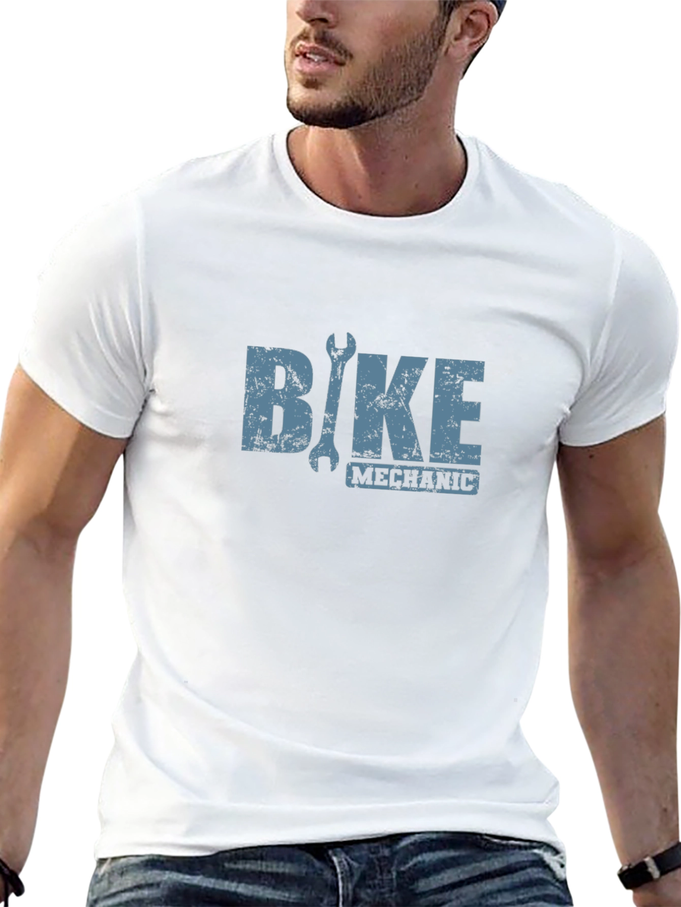 Bike Mechanic T-Shirt - Black Cotton Tee