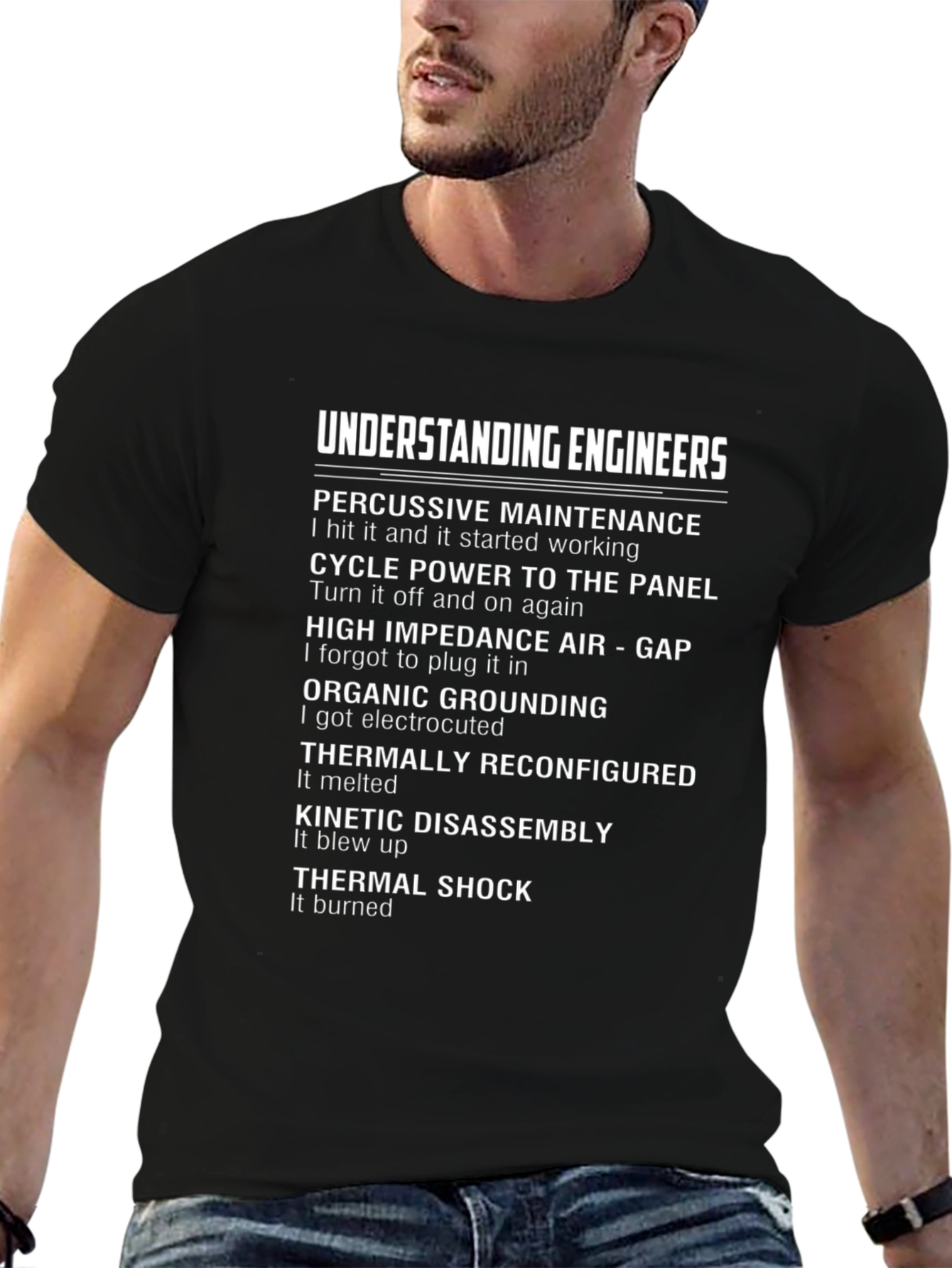 Understanding Engineers Funny T-Shirt