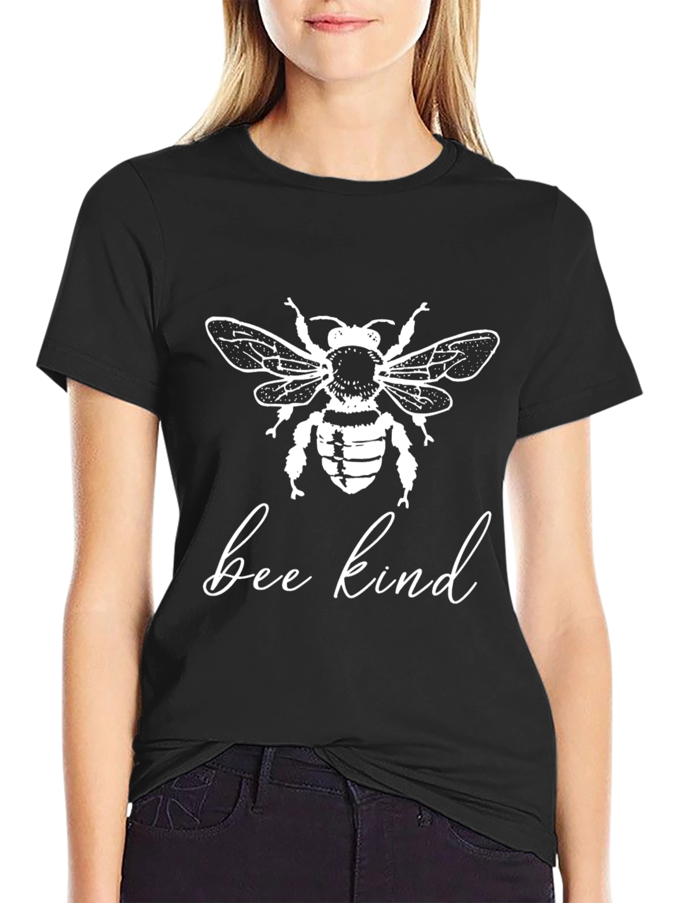 Bee Kind Graphic Tee - Trendy Unisex T-Shirt