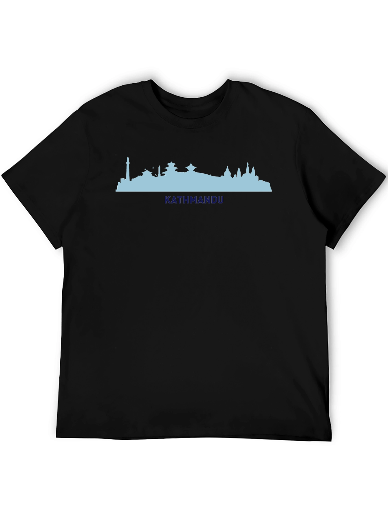Kathmandu Skyline Graphic Tee - Black