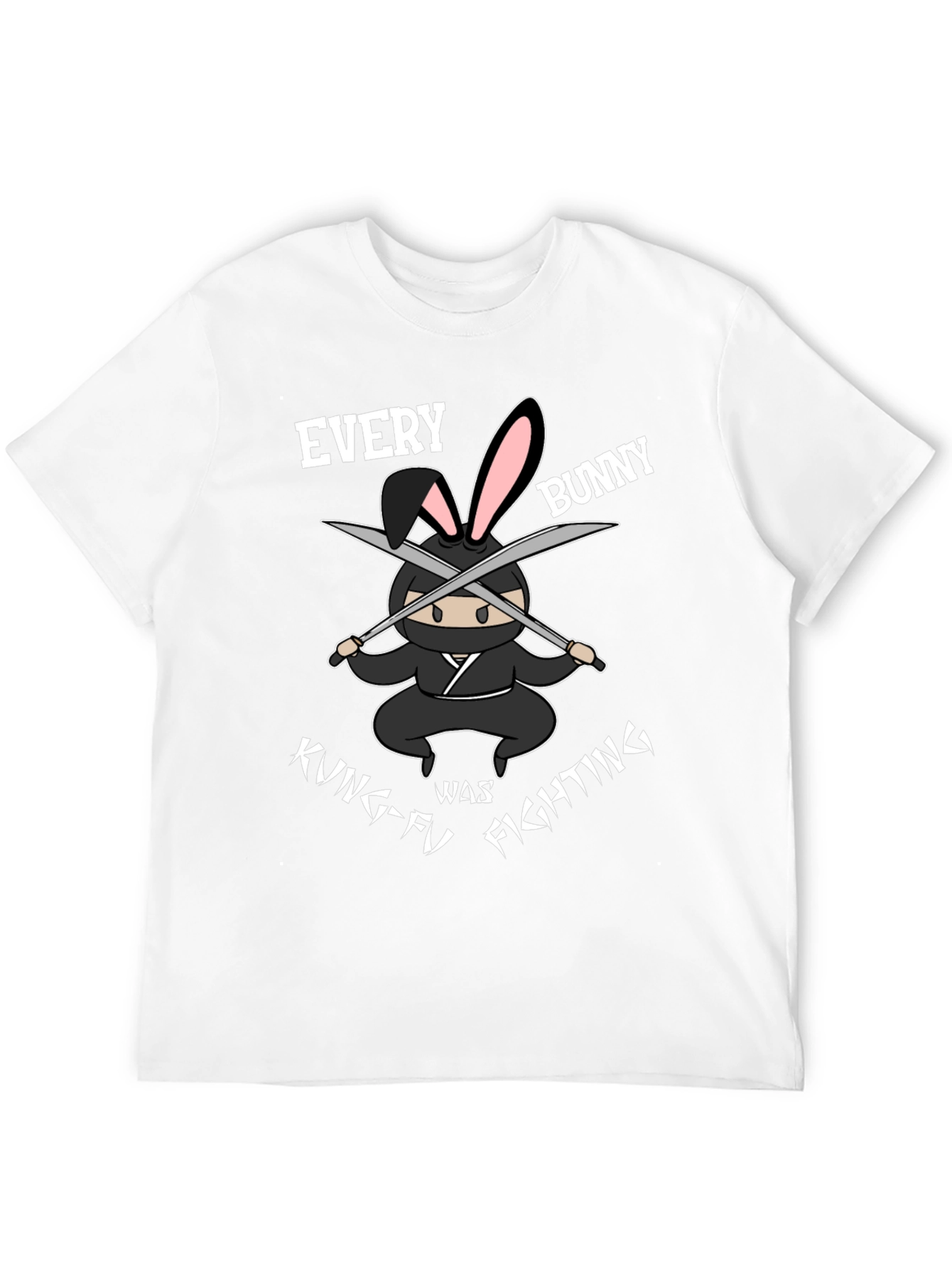 Ninja Bunny Kung-Fu Fighting T-Shirt