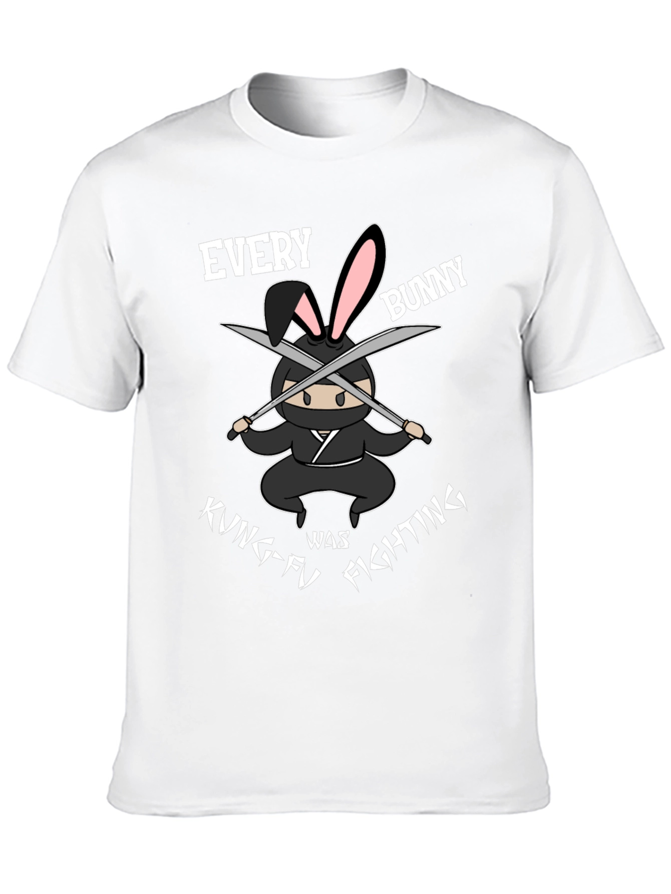 Ninja Bunny Kung-Fu Fighting T-Shirt
