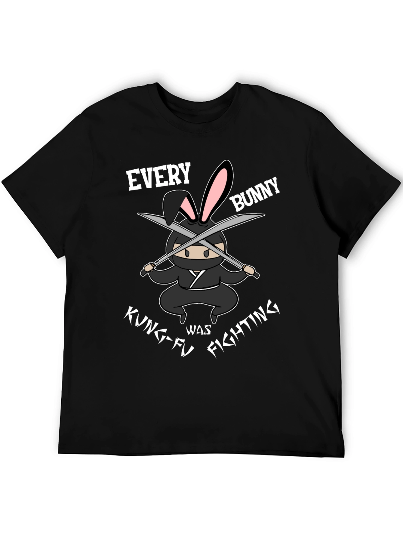 Ninja Bunny Kung-Fu Fighting T-Shirt