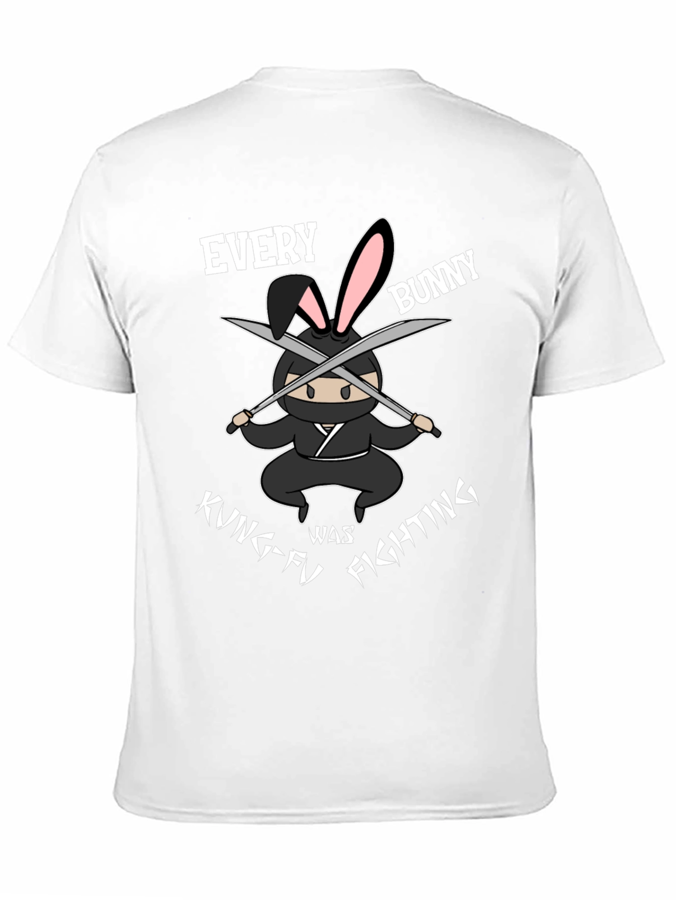 Ninja Bunny Kung-Fu Fighting T-Shirt