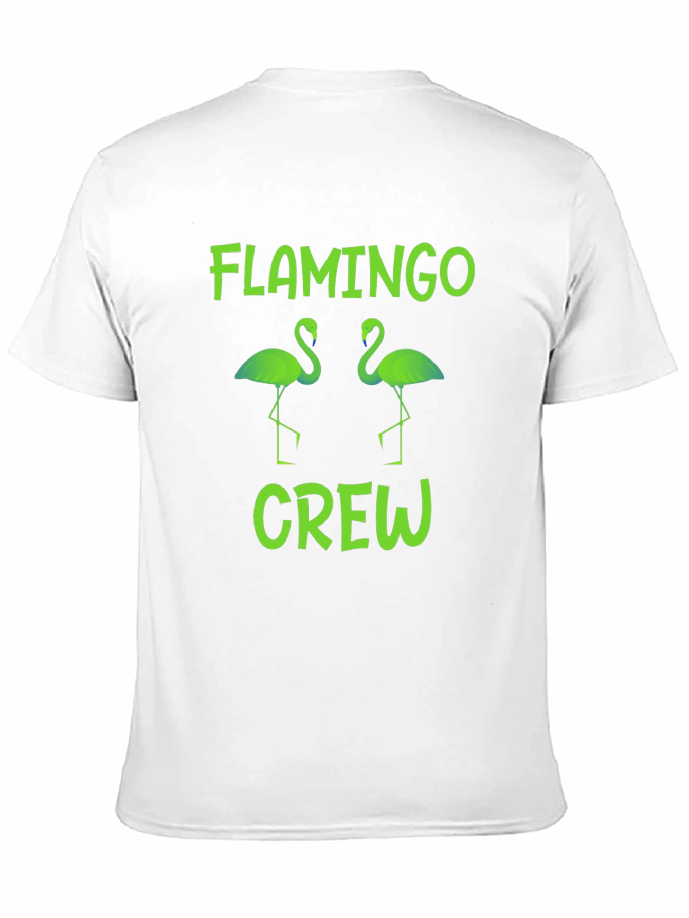 Flamingo Crew Graphic T-Shirt - Fun Summer Tee