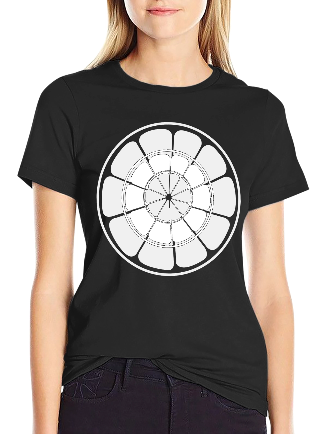 Dartboard Design T-Shirt - Unique Graphic Tee